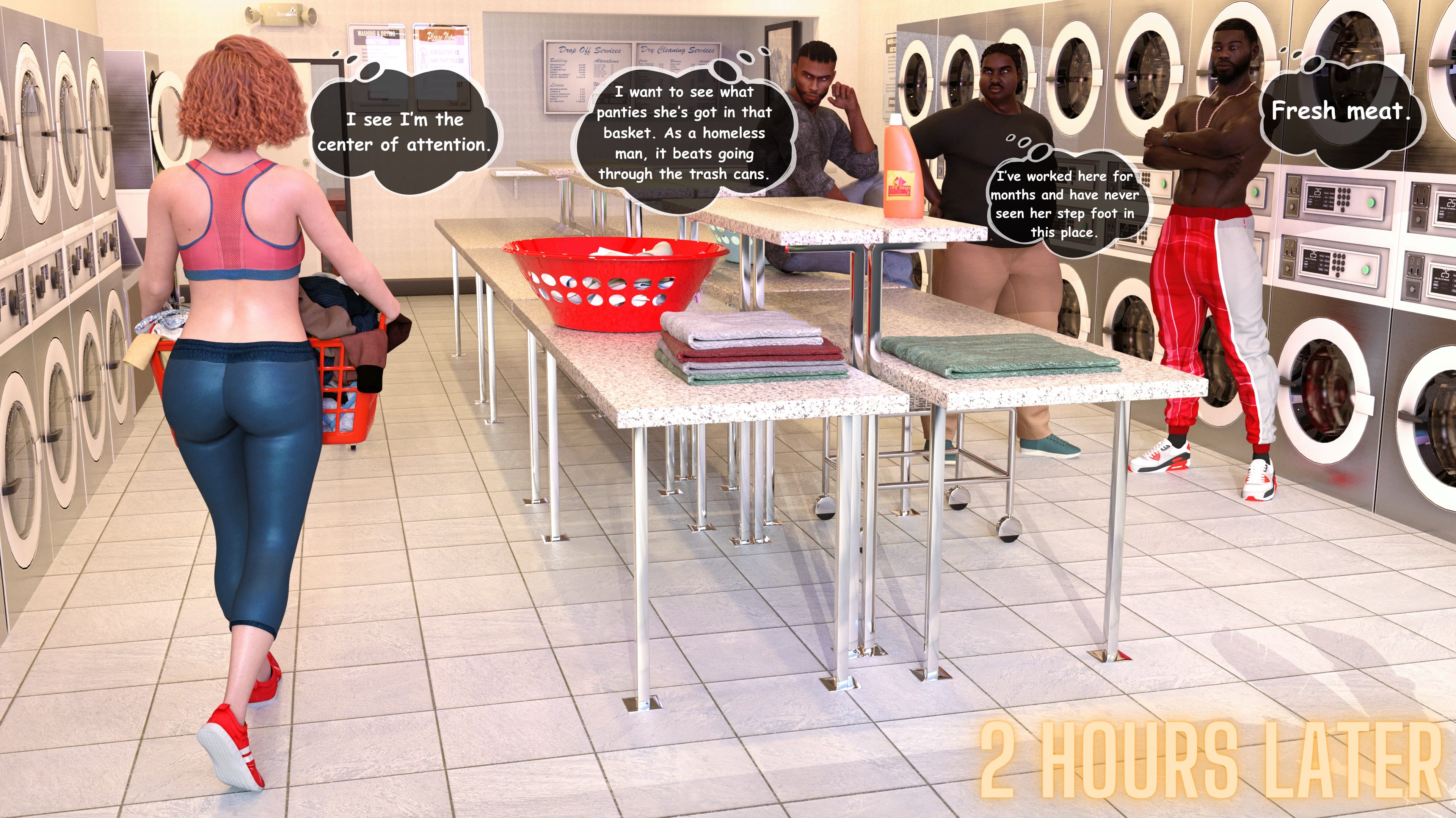 Laundry Day [Mature3DComics] Chapter 1 Page 4