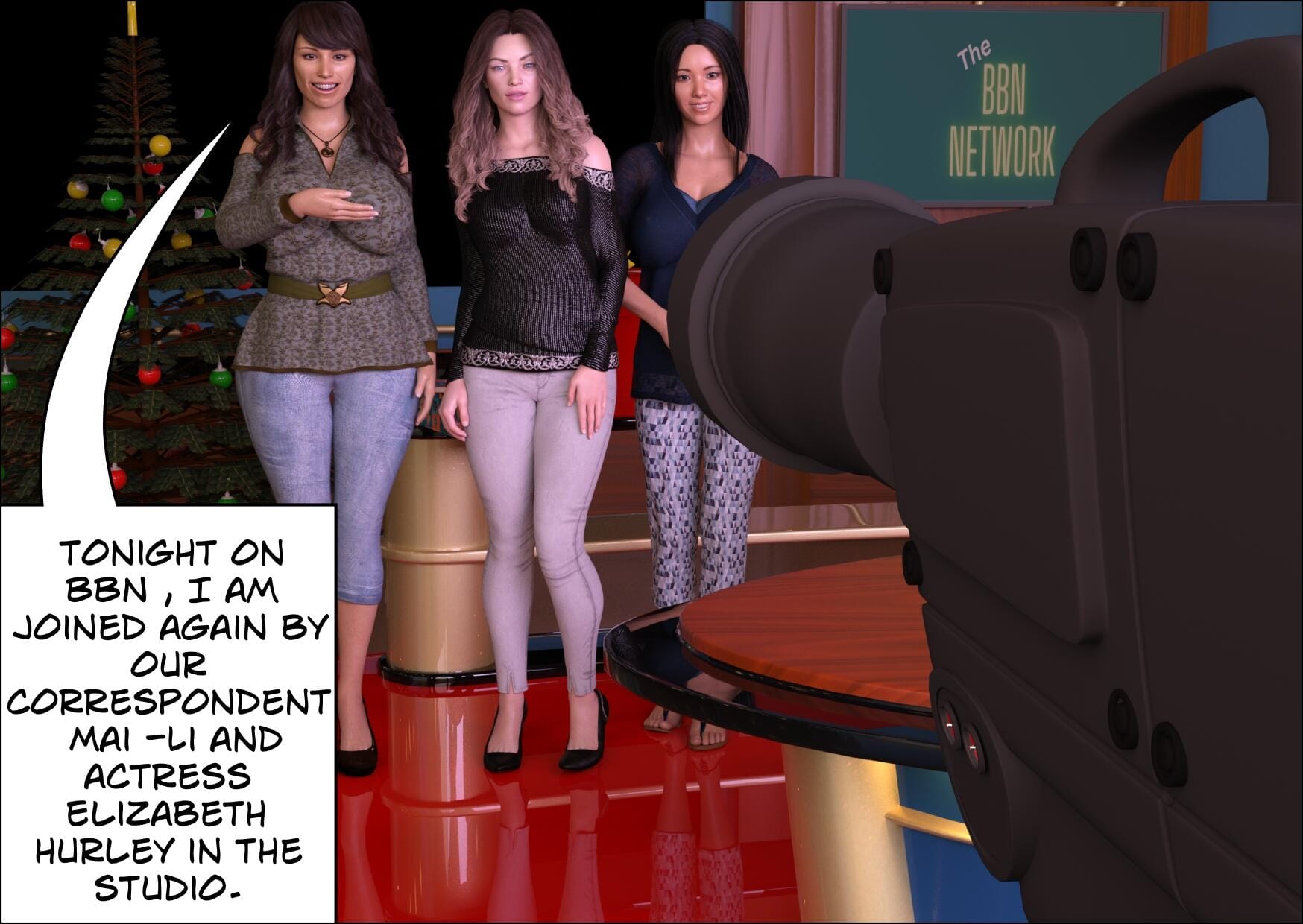 BBN Network [Mature3DComics] Chapter 1 Page 1