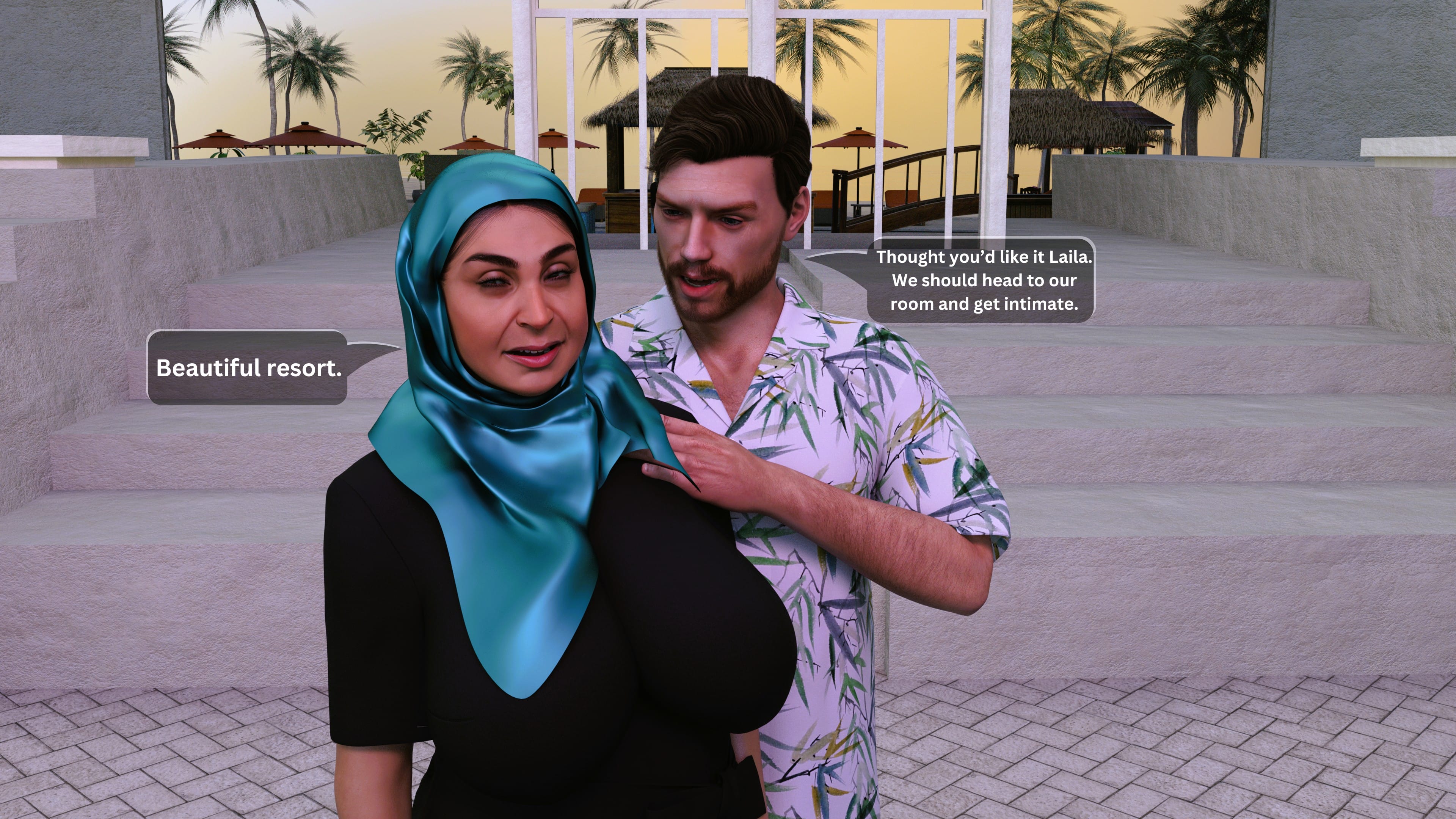 Vacation Gone Wrong [Mature3DComics] Chapter 1 Page 1