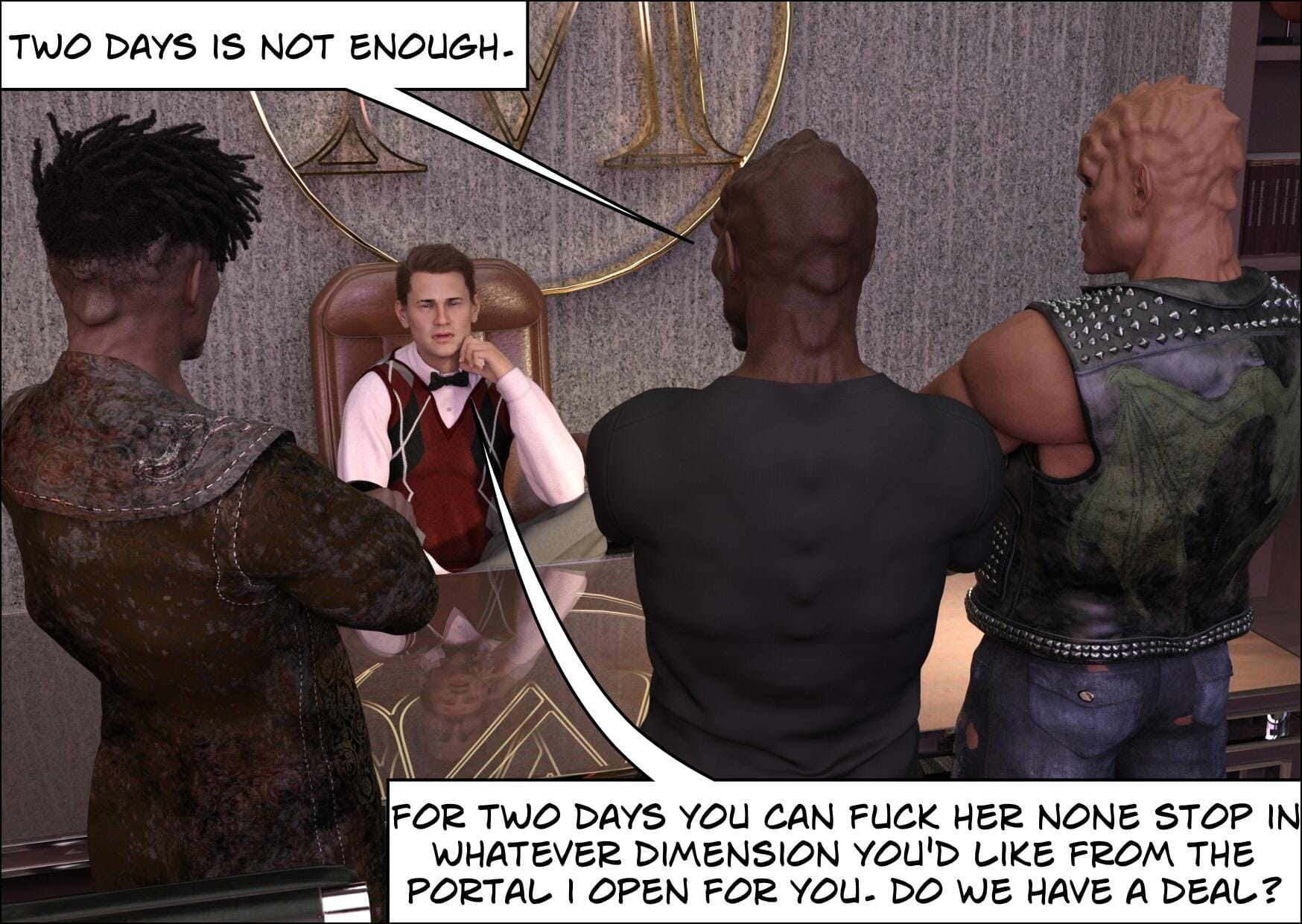 Tanya’s Wish | Alien Invasion [Mature3DComics] Chapter 1 Page 4