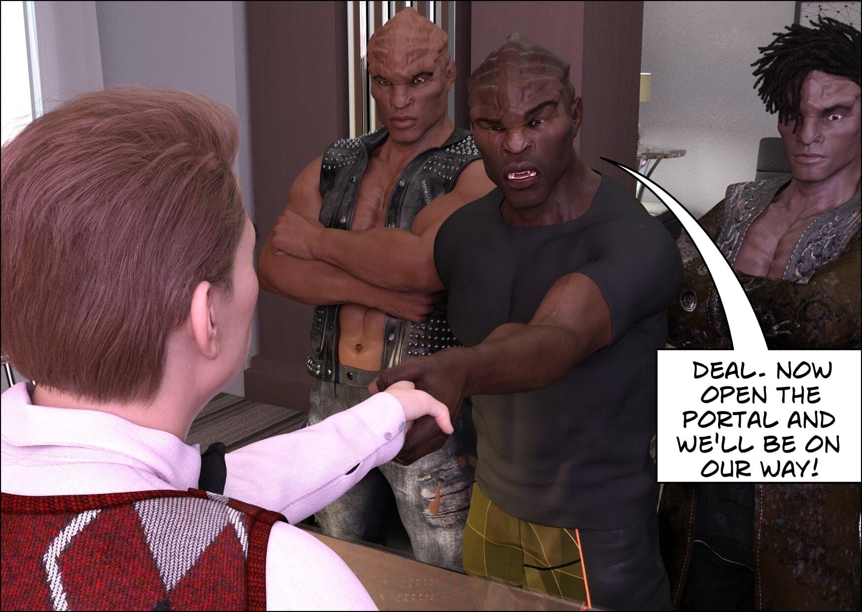 Tanya’s Wish | Alien Invasion [Mature3DComics] Chapter 1 Page 5