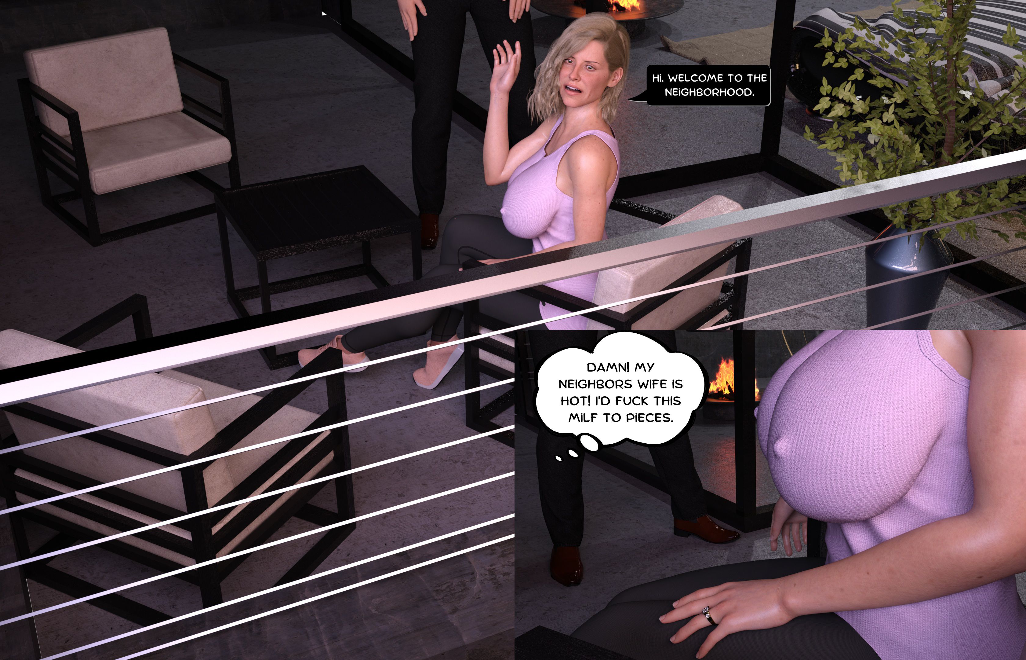 Naughty Neighbor [Mature3DComics] Chapter 1-4 Page 6