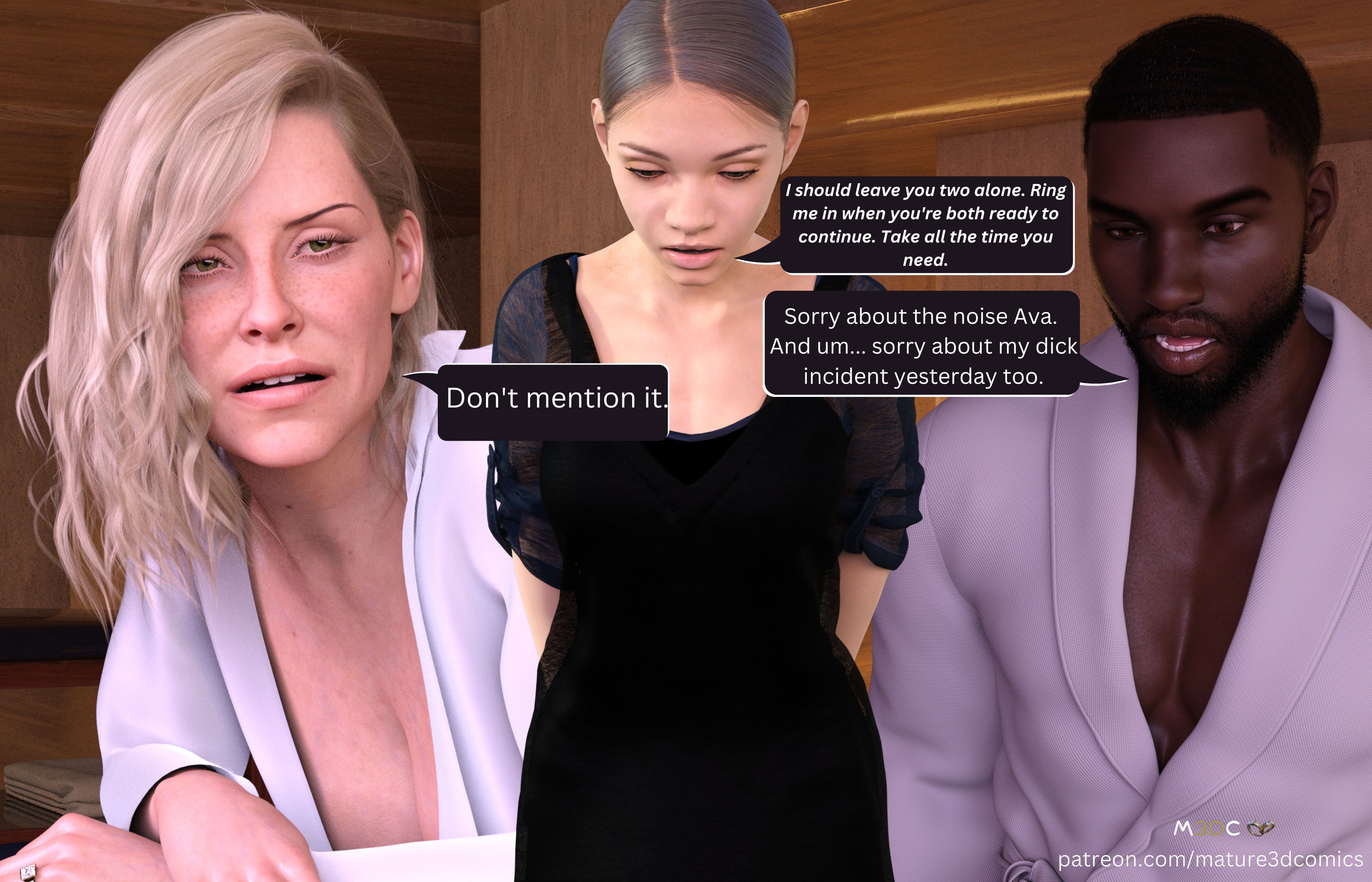 Naughty Neighbor [Mature3DComics] Chapter 1-4 Page 63