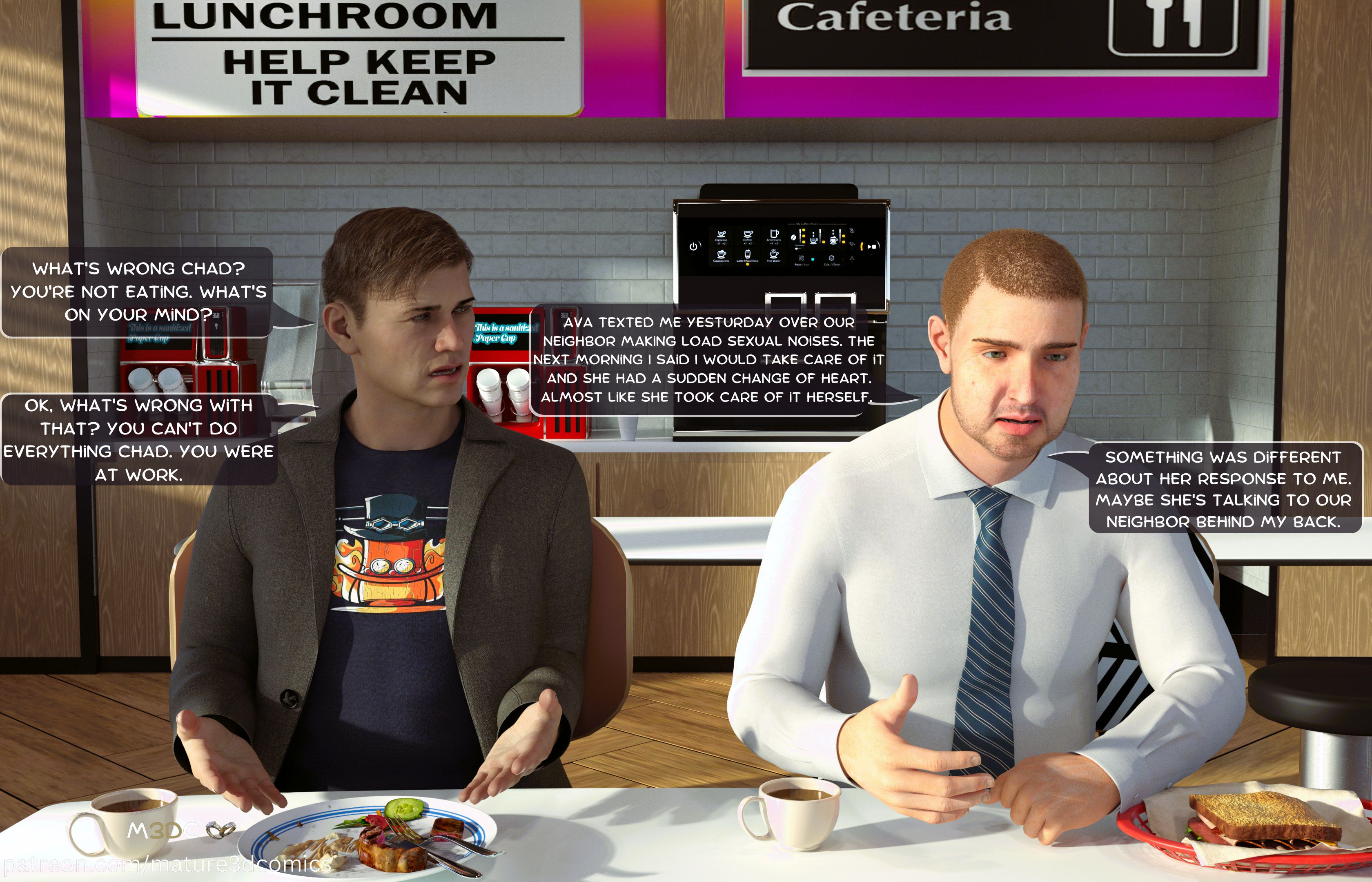 Naughty Neighbor [Mature3DComics] Chapter 1-4 Page 71