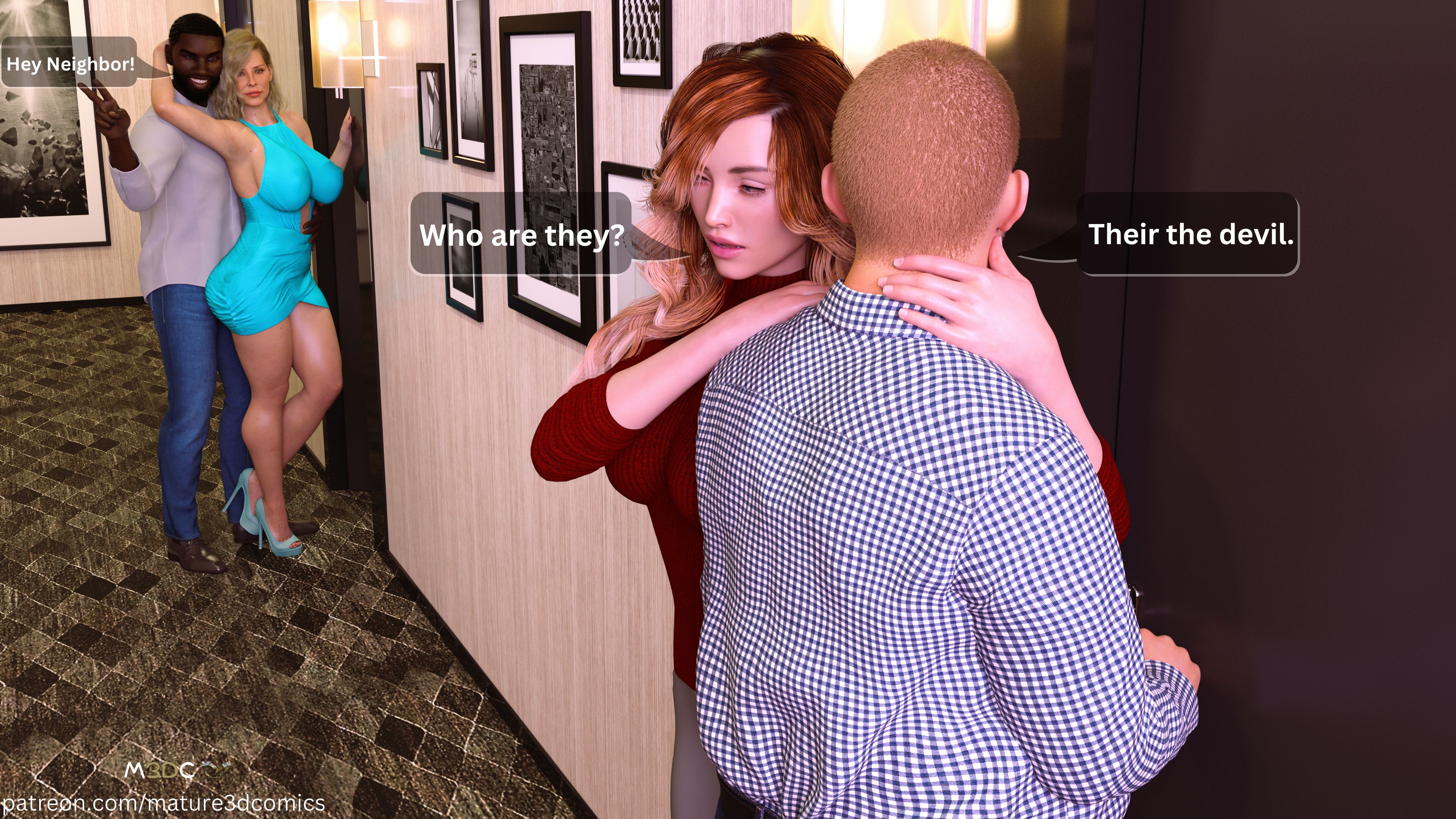 Naughty Neighbor [Mature3DComics] Chapter 14 Page 19