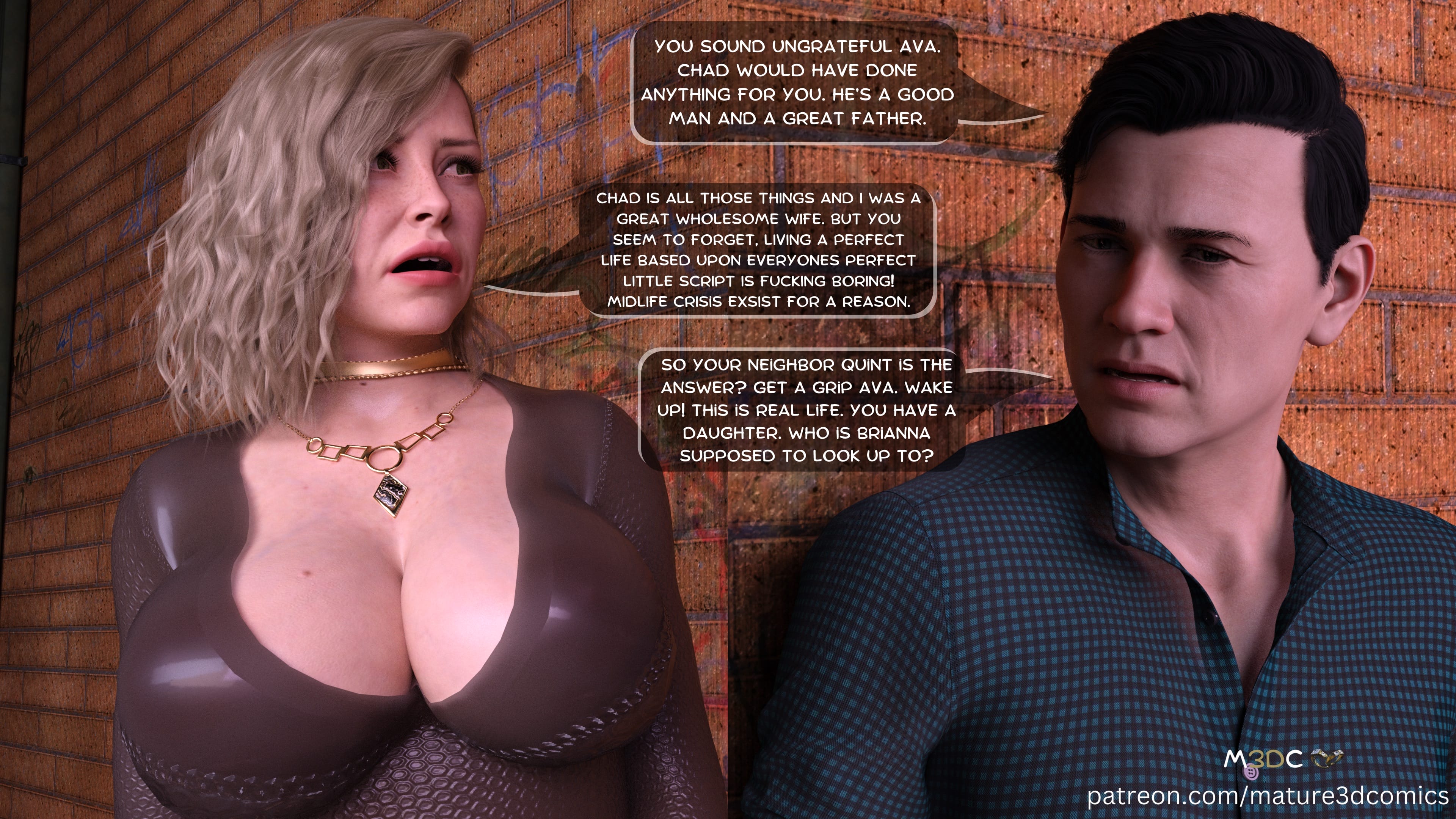 Naughty Neighbor [Mature3DComics] Chapter 18 Page 17