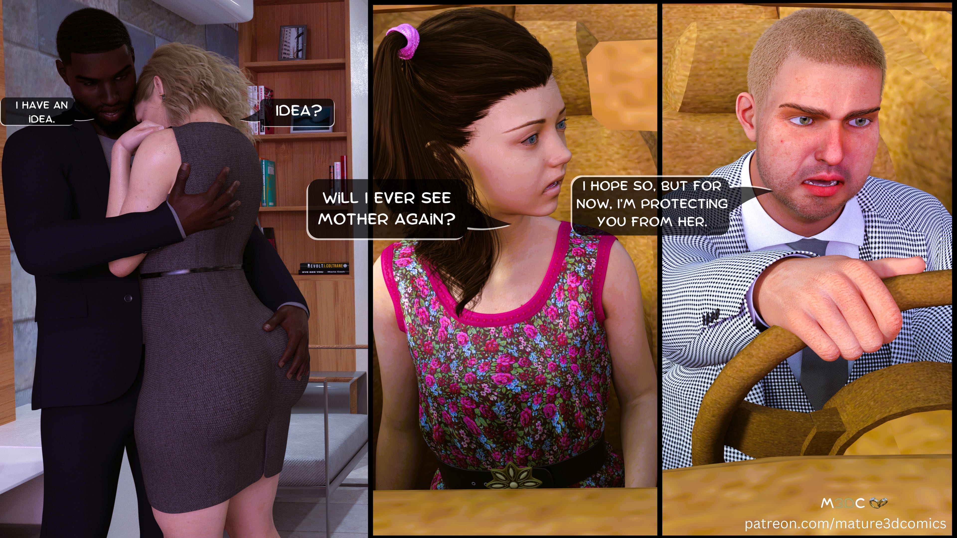 Naughty Neighbor [Mature3DComics] Chapter 20.1 Page 3