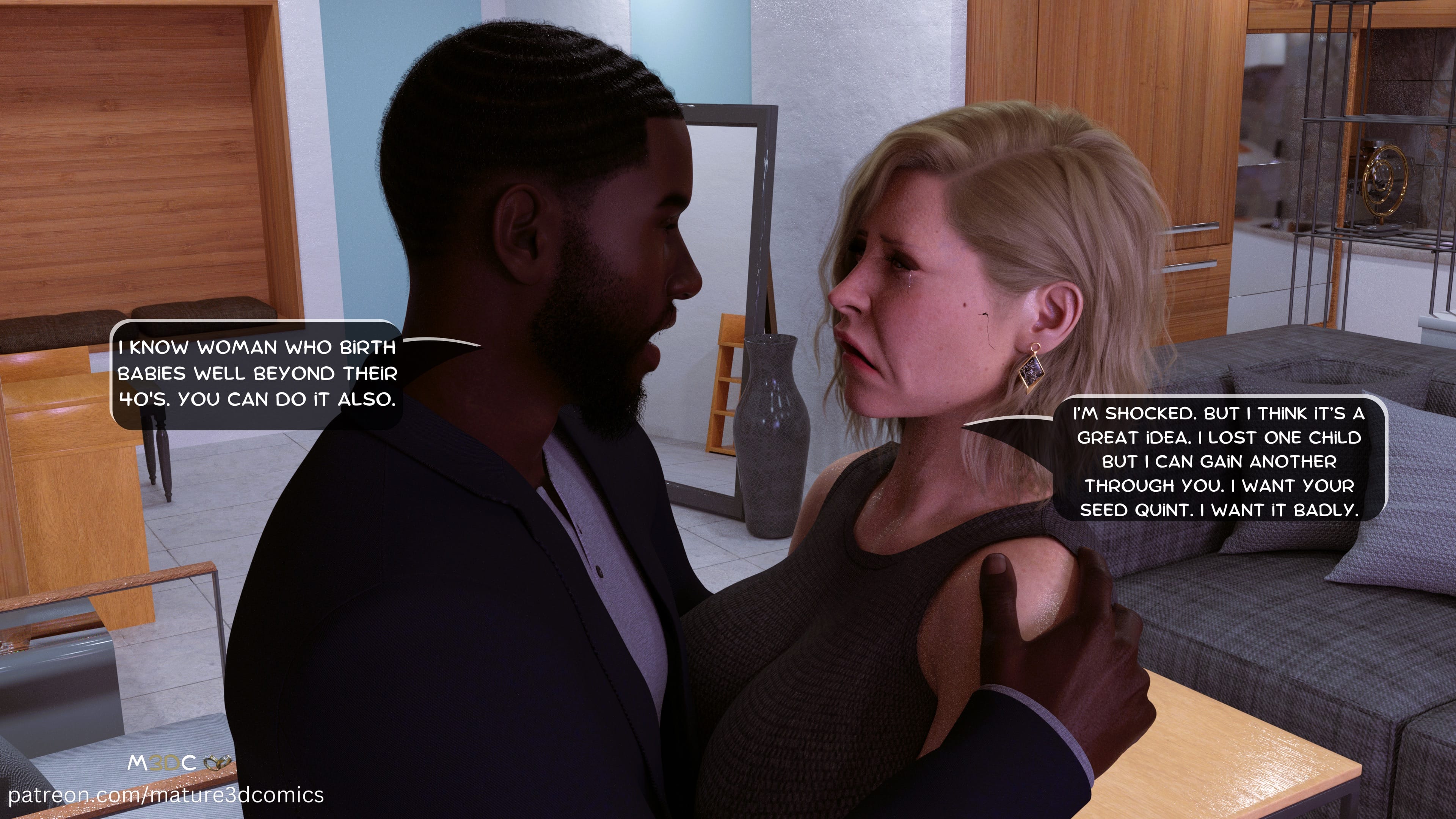 Naughty Neighbor [Mature3DComics] Chapter 20.1 Page 7