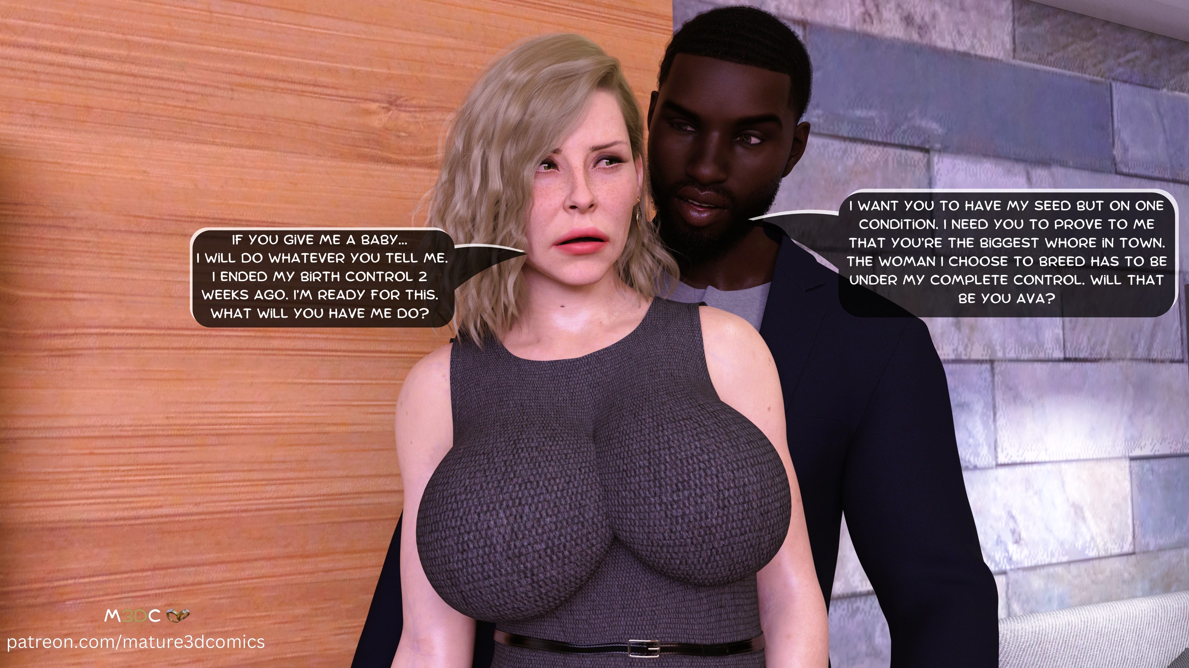 Naughty Neighbor [Mature3DComics] Chapter 20.1 Page 8