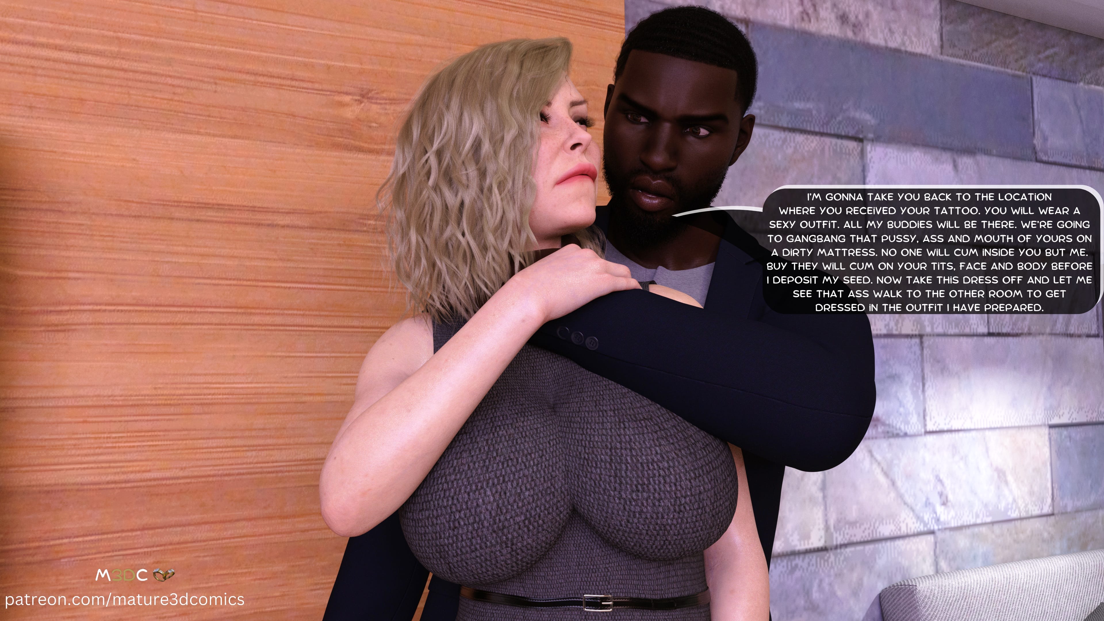 Naughty Neighbor [Mature3DComics] Chapter 20.1 Page 9