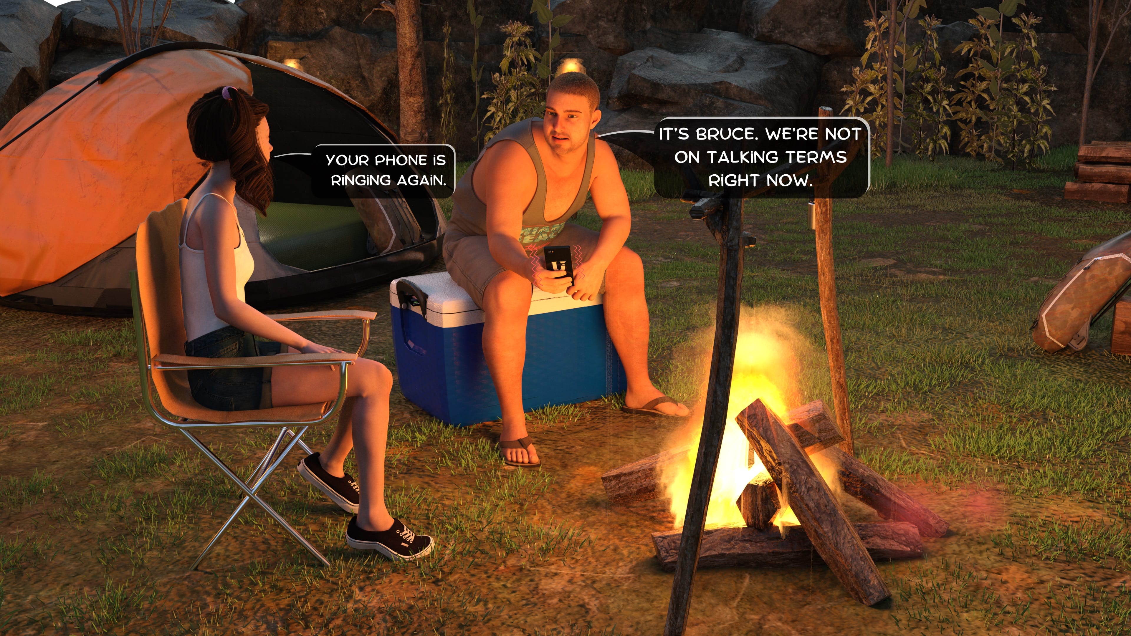 Naughty Neighbor [Mature3DComics] Chapter 21 Page 1