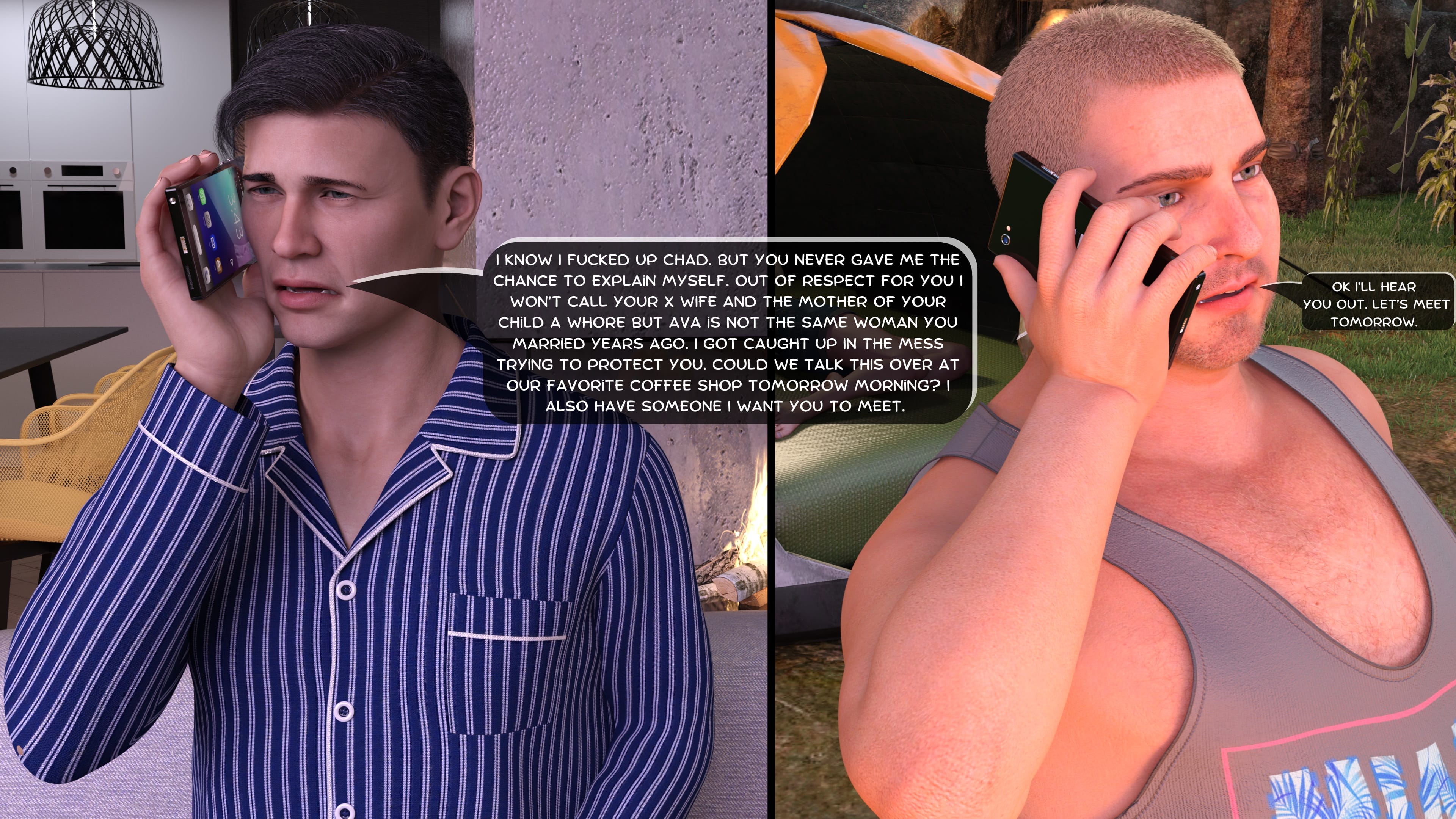 Naughty Neighbor [Mature3DComics] Chapter 21 Page 7