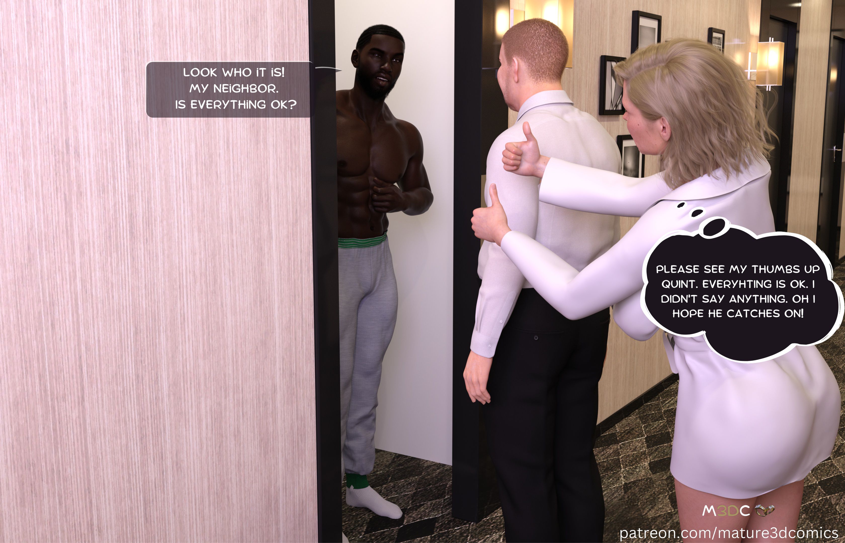 Naughty Neighbor [Mature3DComics] Chapter 5 Page 9