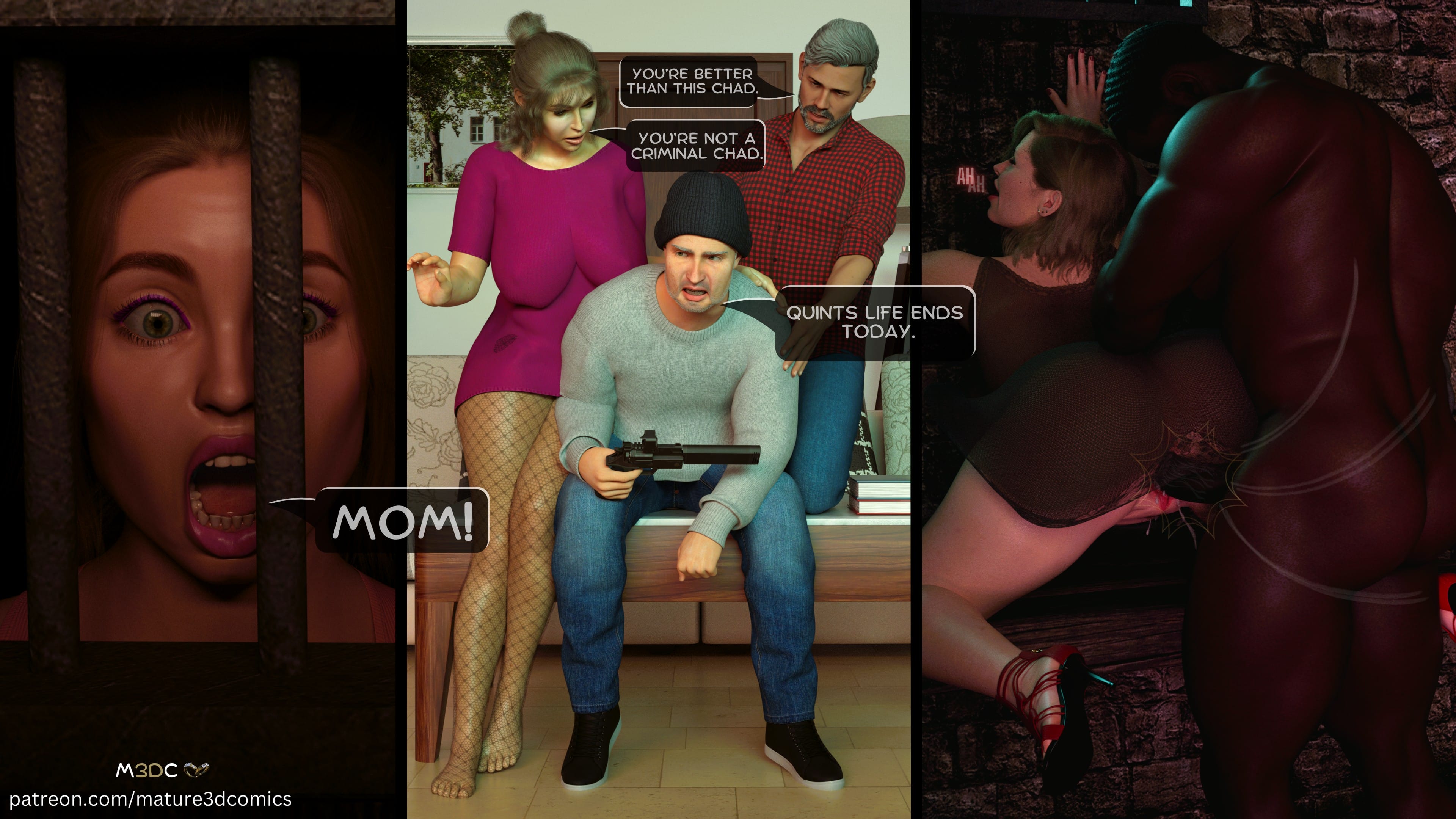 Naughty Neighbor [Mature3DComics] Chapter 30 Page 8