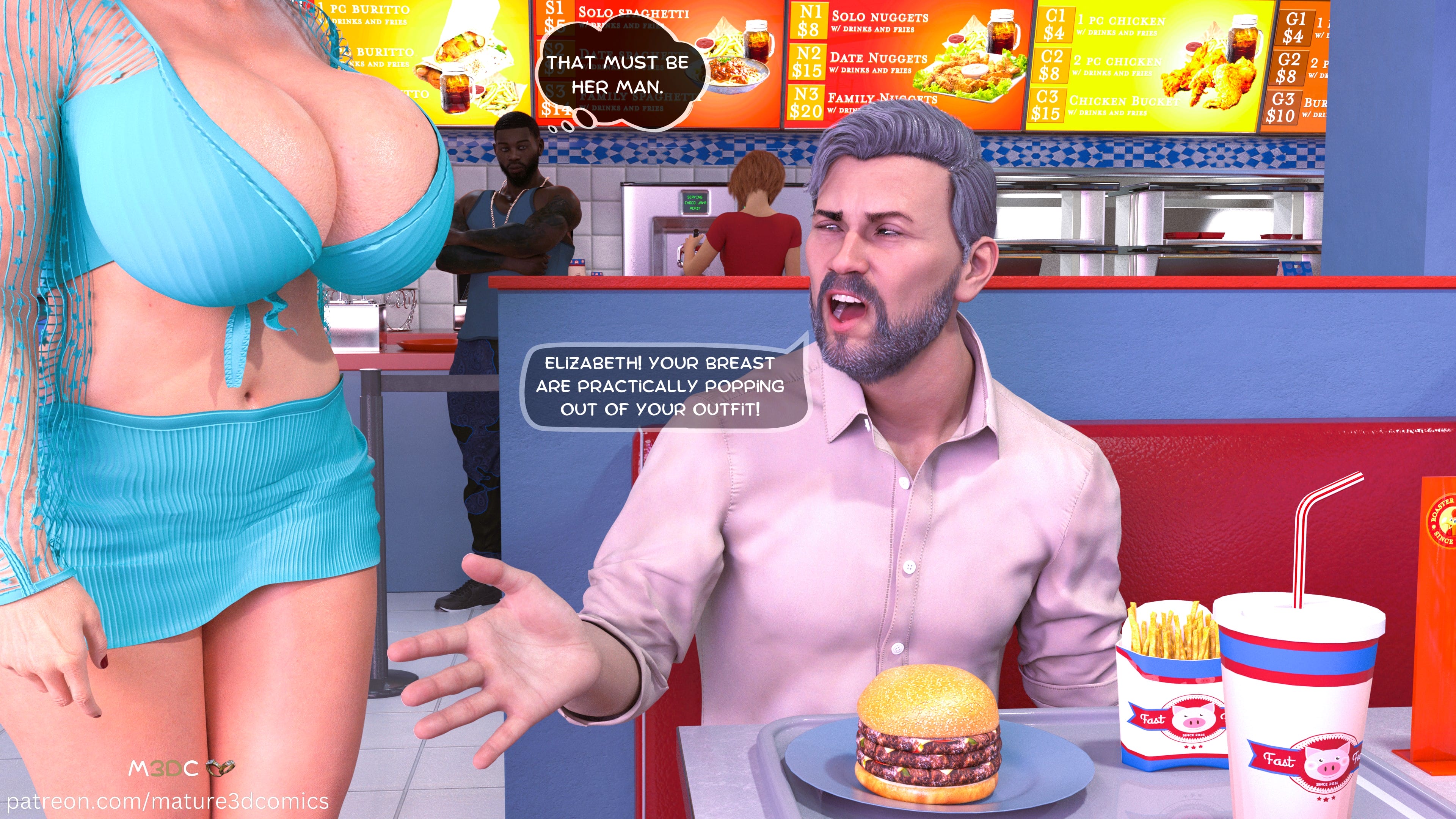 Naughty Neighbor [Mature3DComics] Chapter 33 Page 12