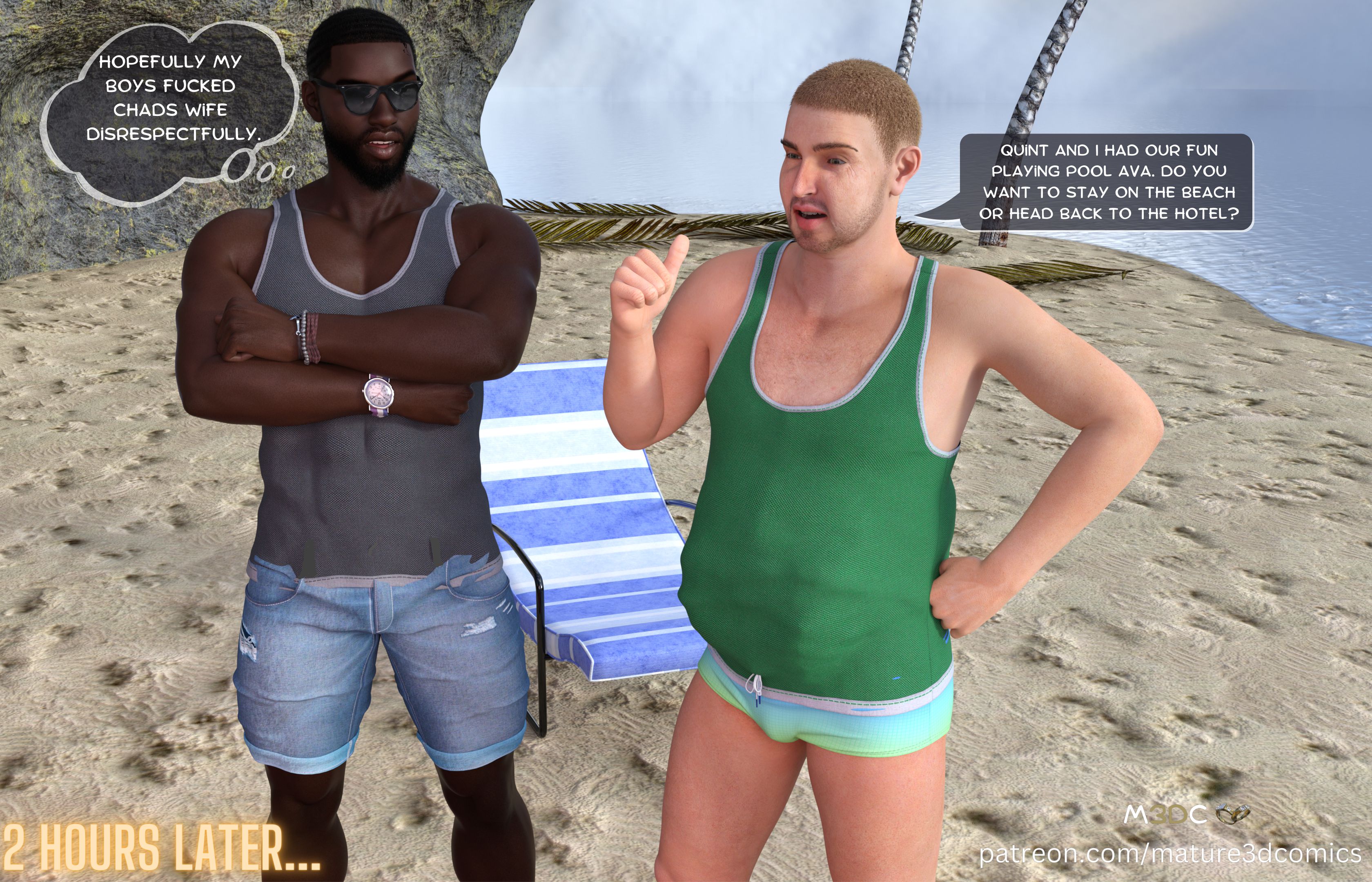 Naughty Neighbor [Mature3DComics] Chapter 9 Page 1