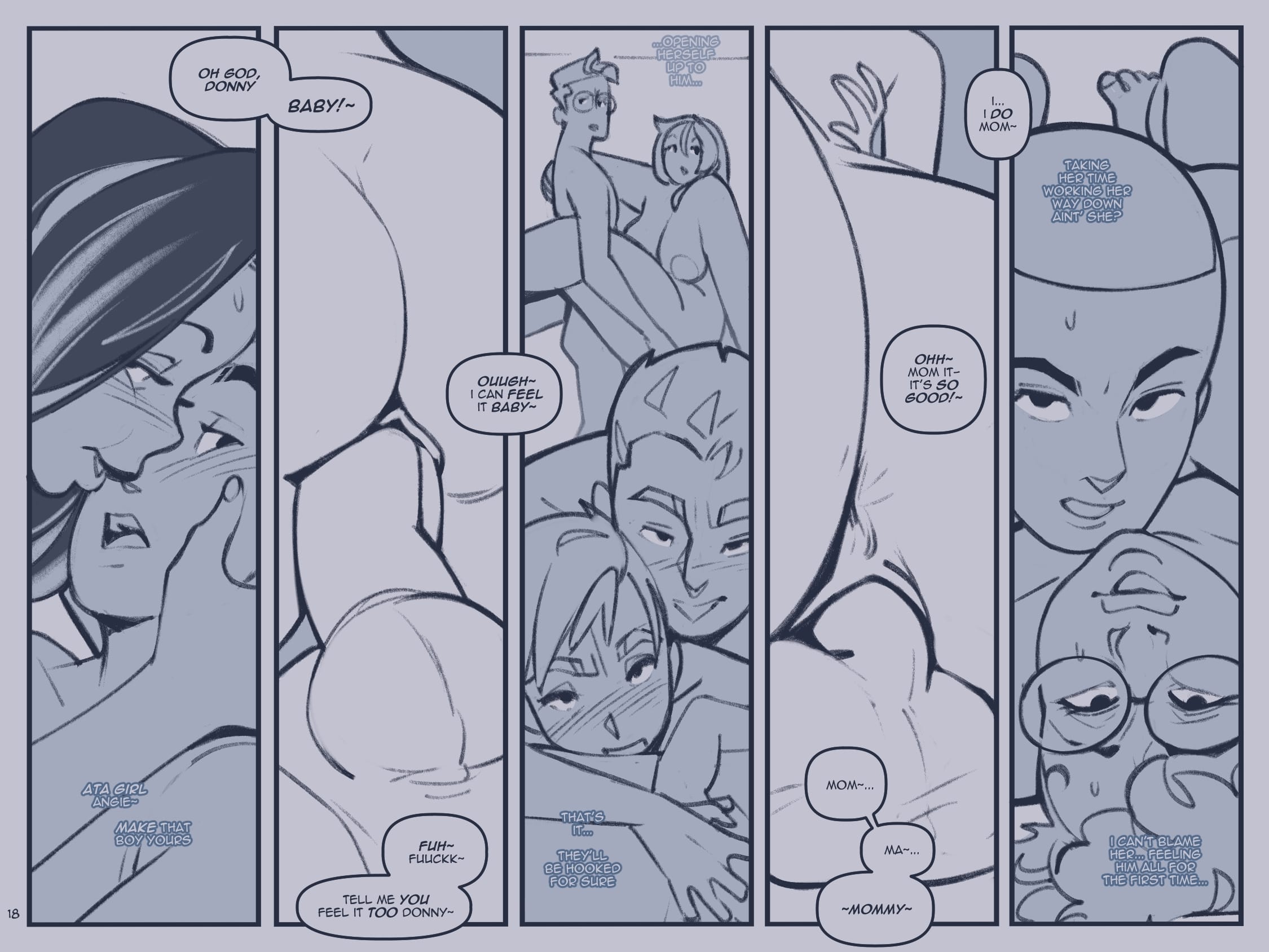 Mom Son Club [NotEnoughMilk] Chapter 1 Page 18