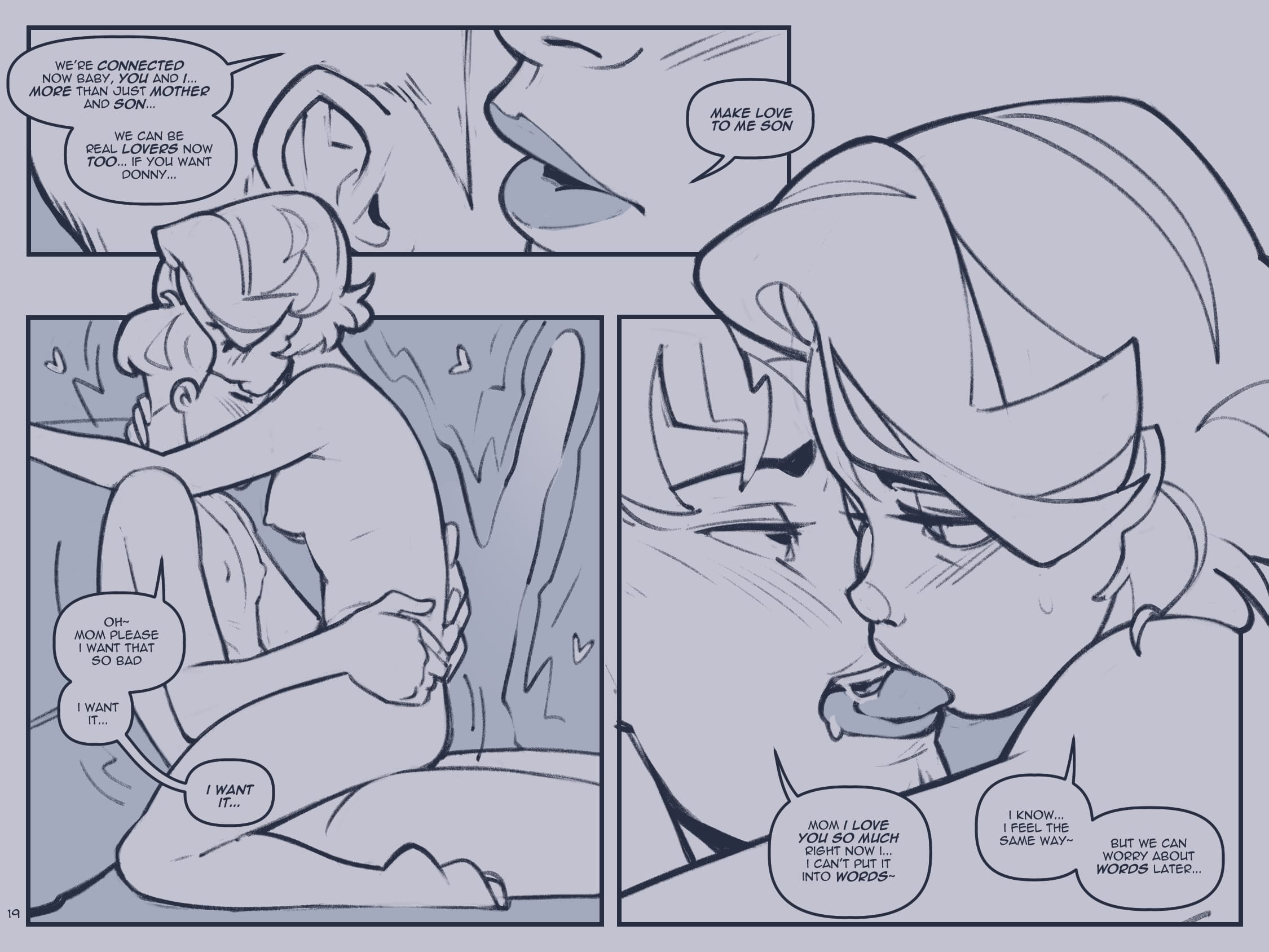 Mom Son Club [NotEnoughMilk] Chapter 1 Page 19