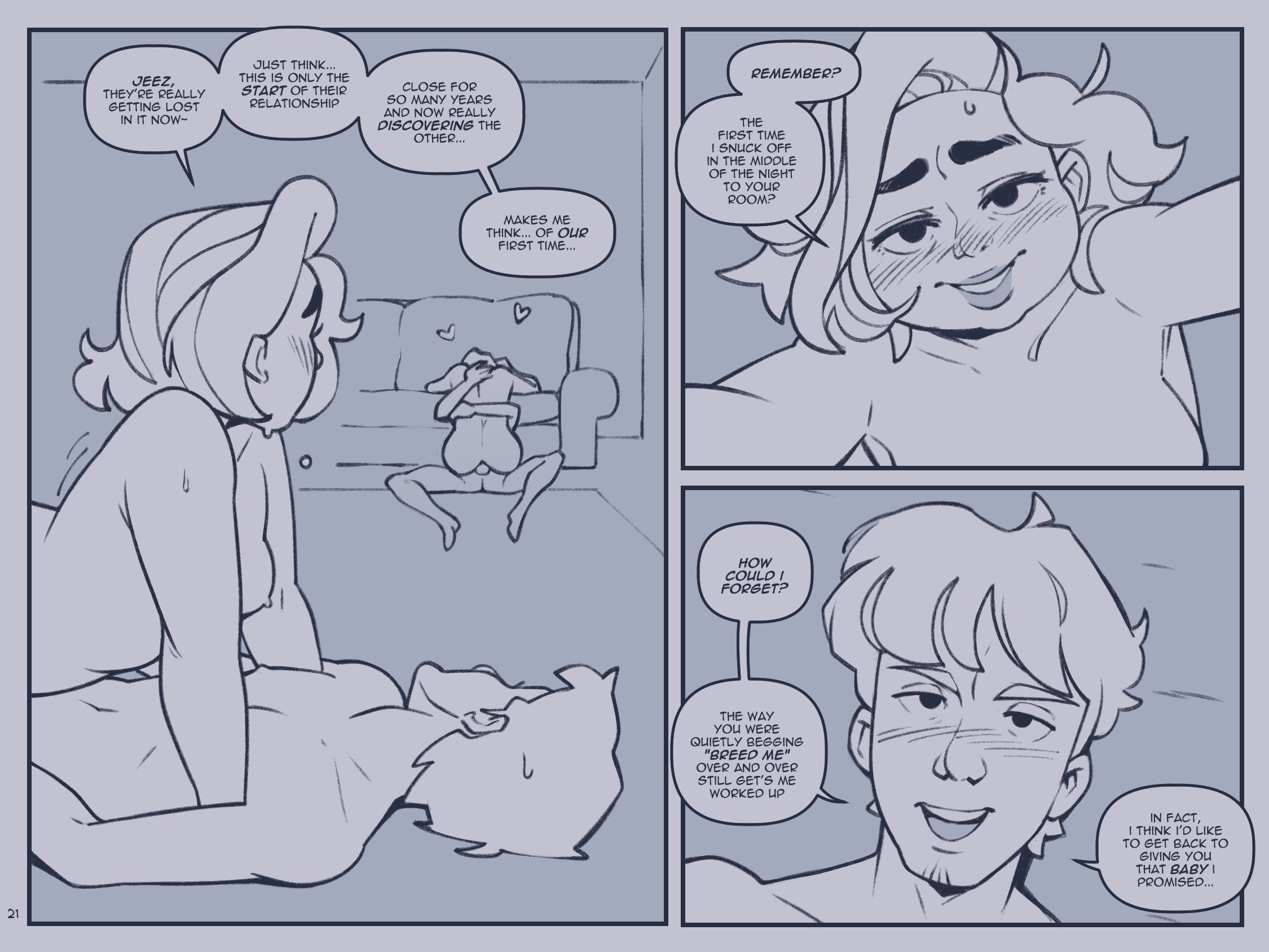 Mom Son Club [NotEnoughMilk] Chapter 1 Page 21