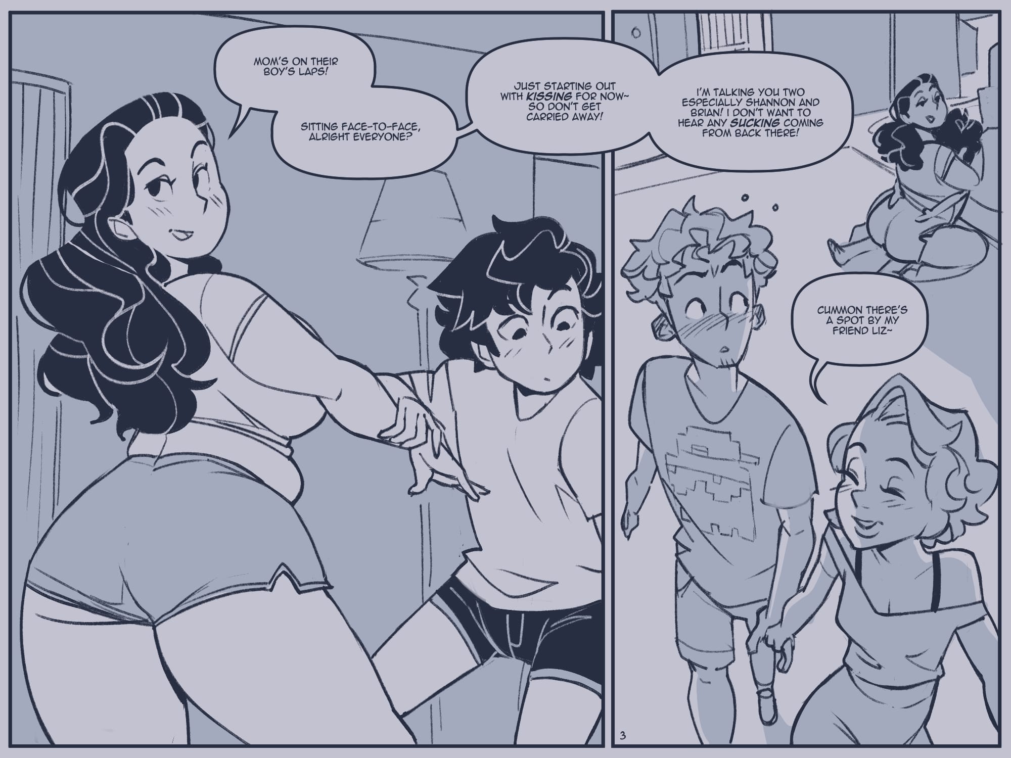 Mom Son Club [NotEnoughMilk] Chapter 1 Page 3