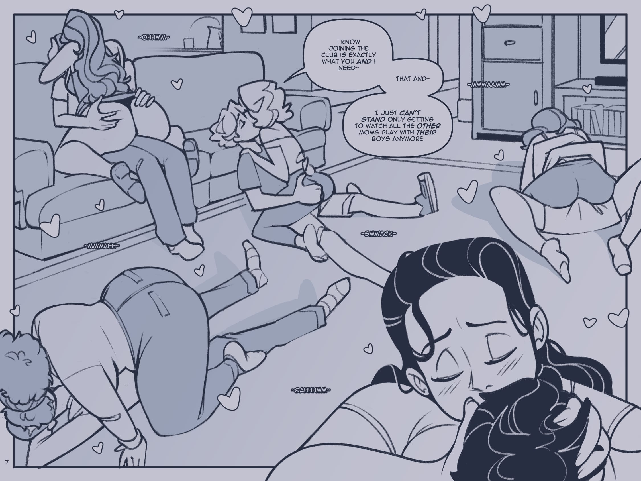 Mom Son Club [NotEnoughMilk] Chapter 1 Page 7