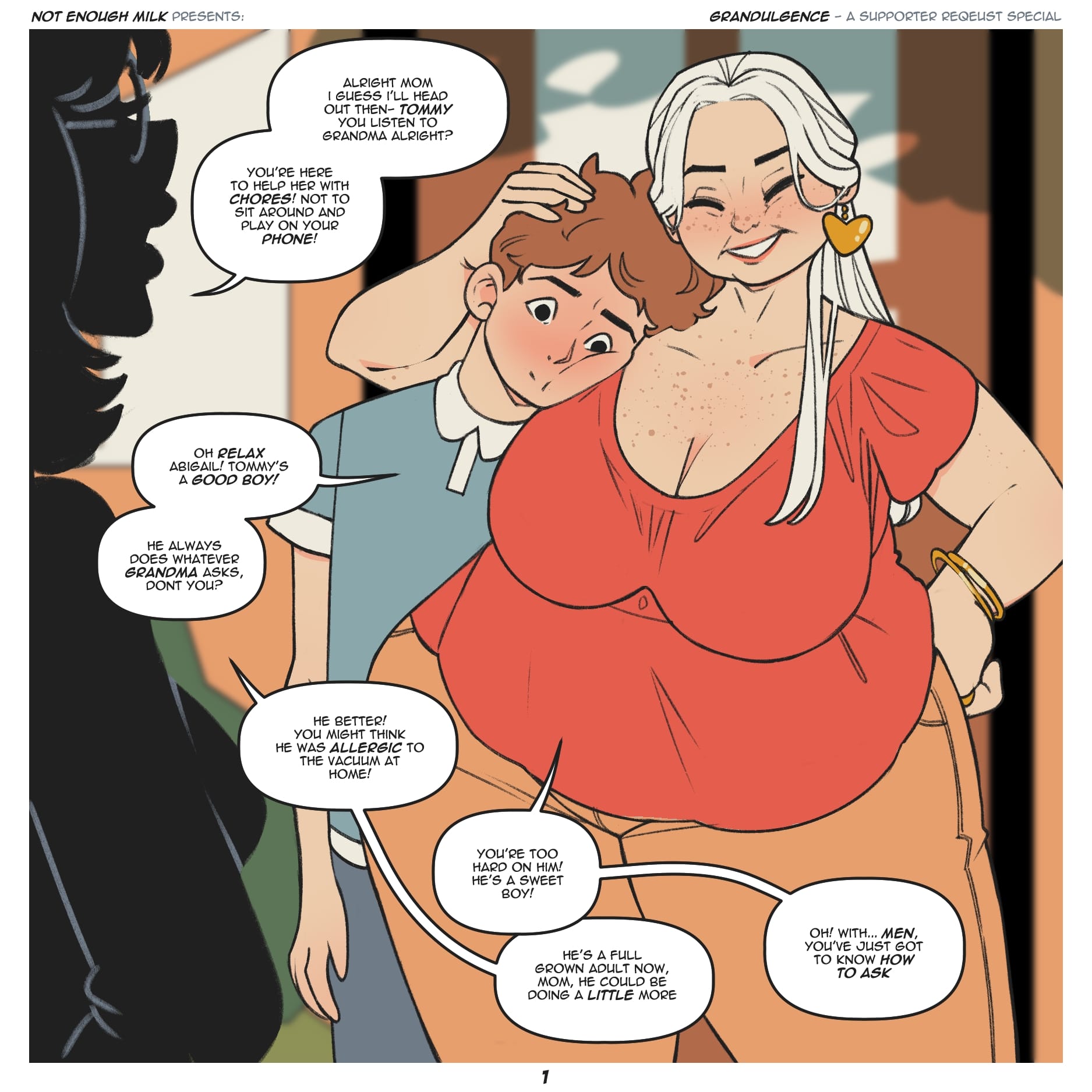 Grandulgence / Loan to Bone [NotEnoughMilk] Chapter 1 Page 1