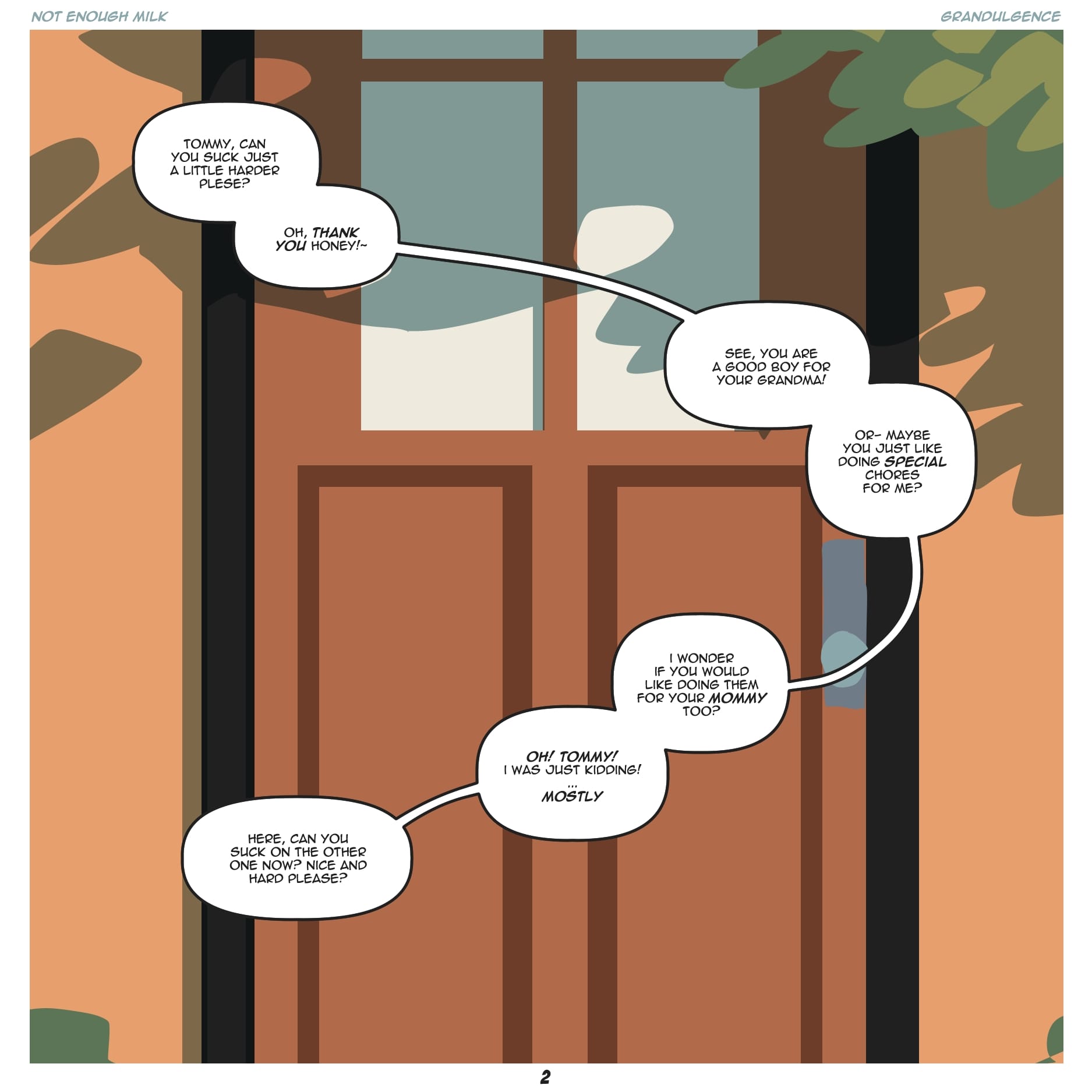 Grandulgence / Loan to Bone [NotEnoughMilk] Chapter 1 Page 2