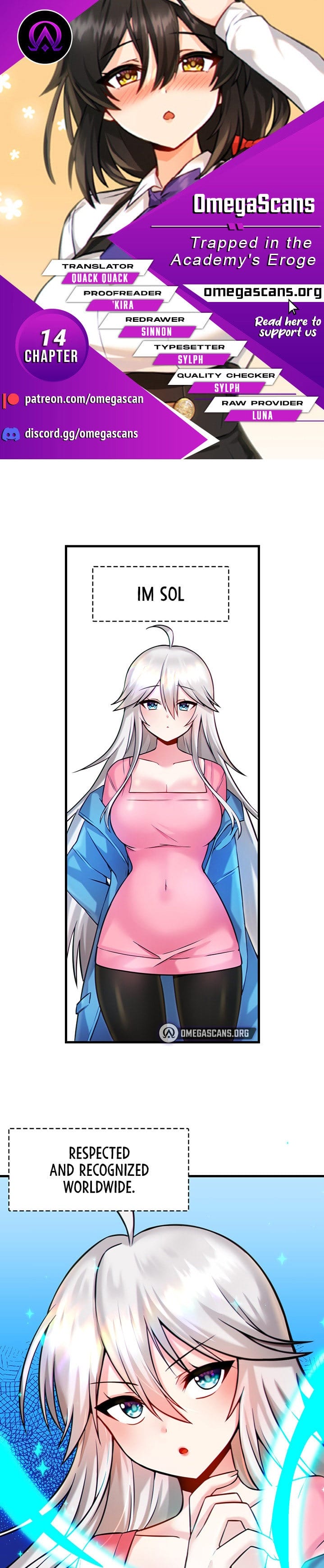 Trapped in a Hentai Game Academy Chapter Chapter 14 Page 1