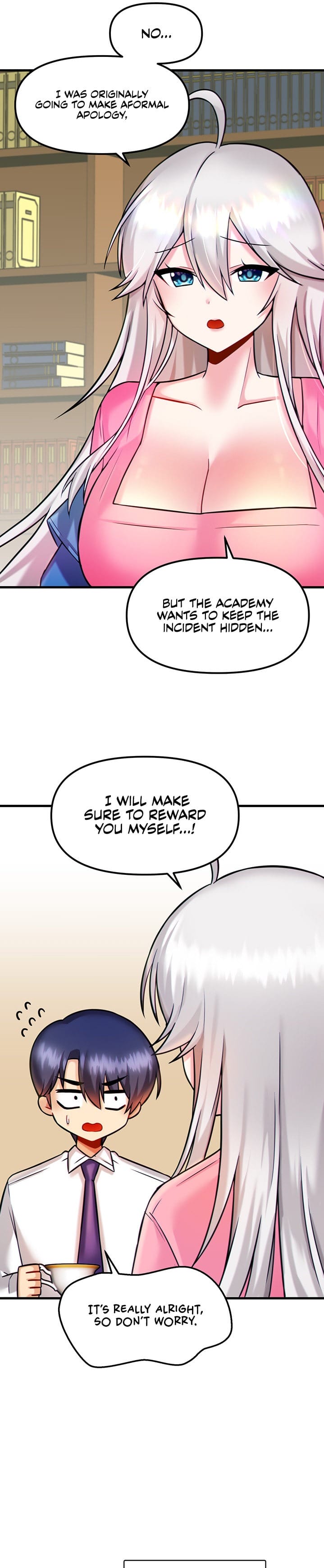 Trapped in a Hentai Game Academy Chapter Chapter 14 Page 13