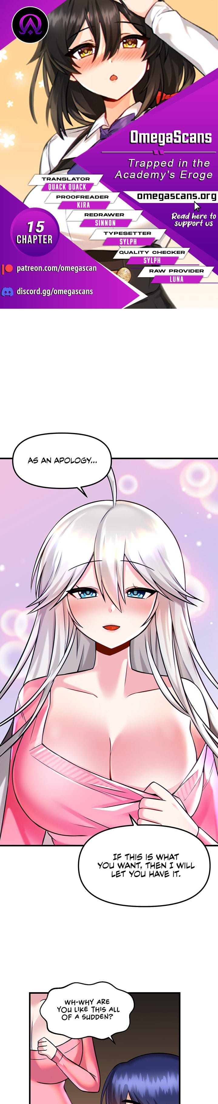 Trapped in a Hentai Game Academy Chapter Chapter 15 Page 1