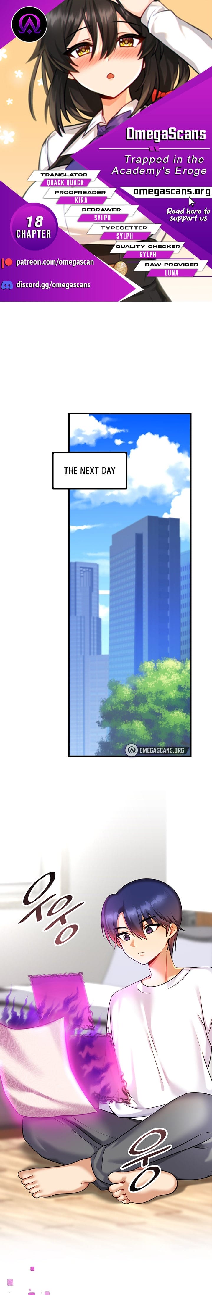 Trapped in a Hentai Game Academy Chapter Chapter 18 Page 1