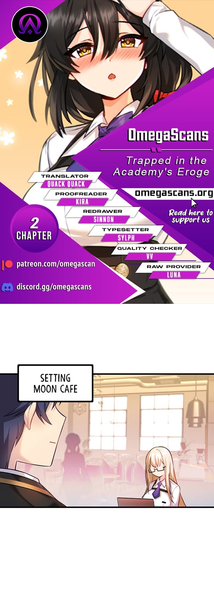 Trapped in a Hentai Game Academy Chapter Chapter 2 Page 1