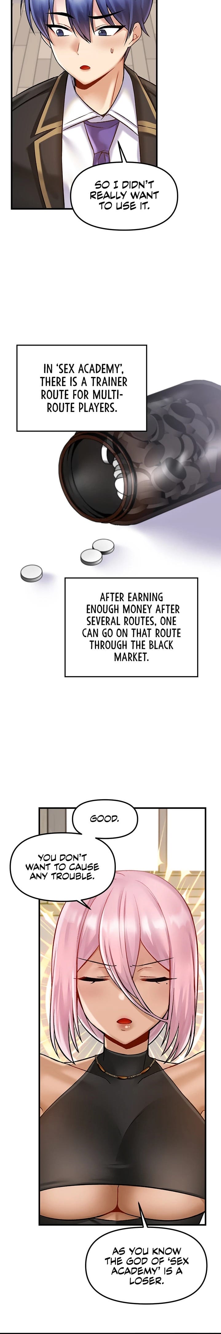 Trapped in a Hentai Game Academy Chapter Chapter 33 Page 18