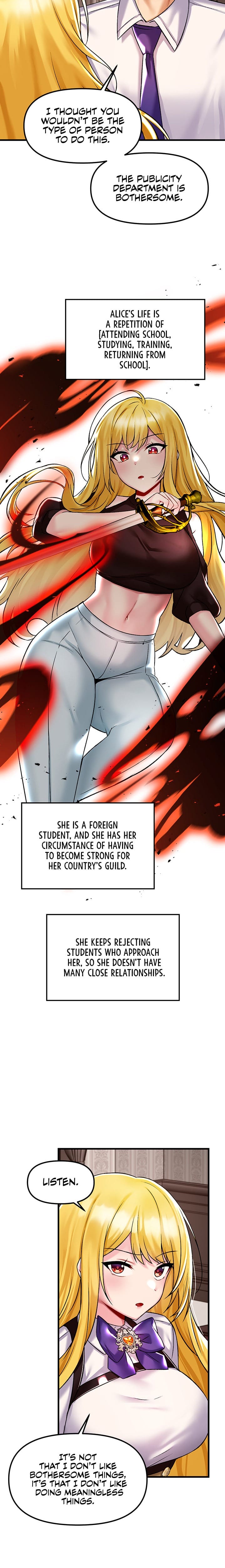 Trapped in a Hentai Game Academy Chapter Chapter 34 Page 15