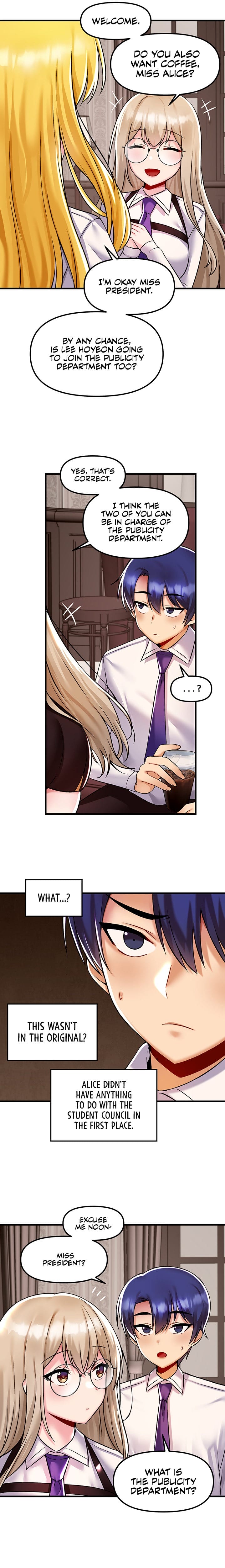 Trapped in a Hentai Game Academy Chapter Chapter 34 Page 7