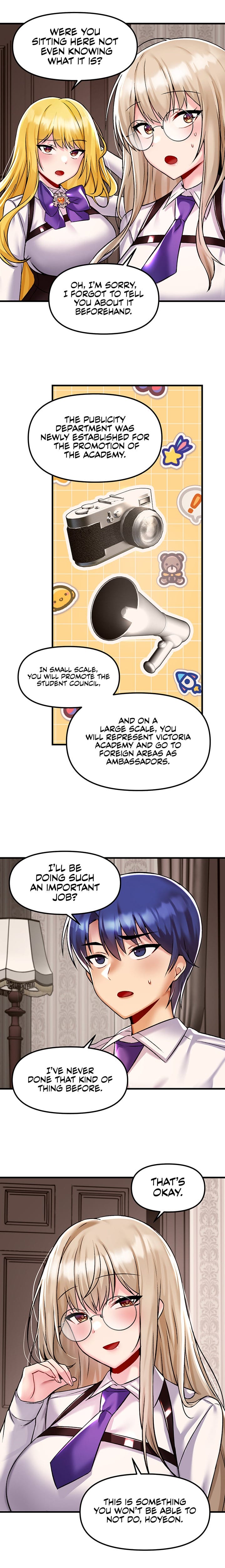 Trapped in a Hentai Game Academy Chapter Chapter 34 Page 8