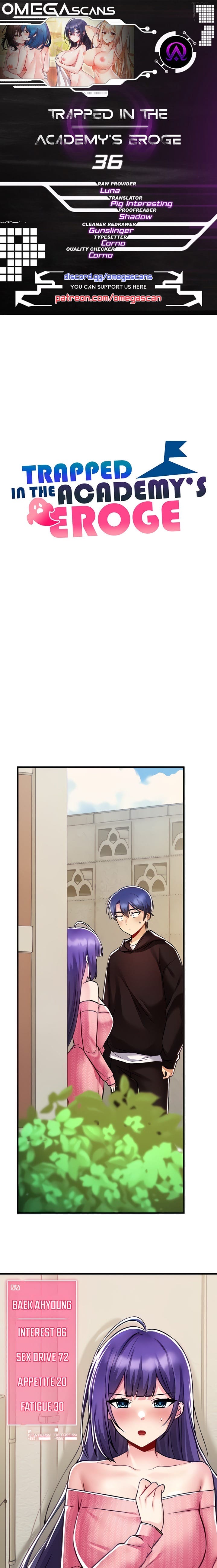 Trapped in a Hentai Game Academy Chapter Chapter 36 Page 1