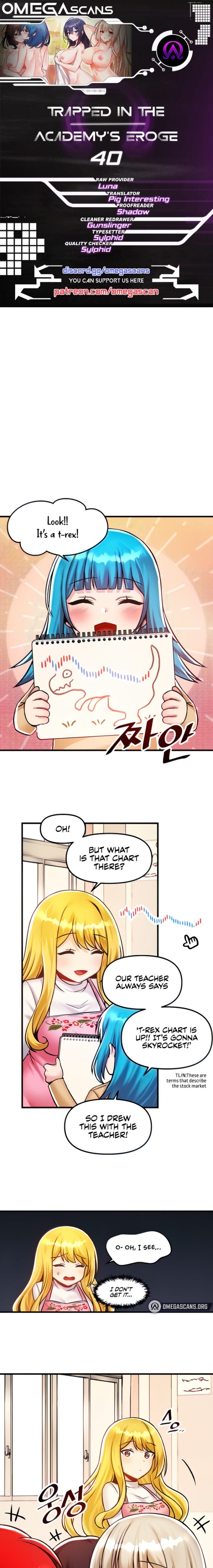 Trapped in a Hentai Game Academy Chapter Chapter 40 Page 1