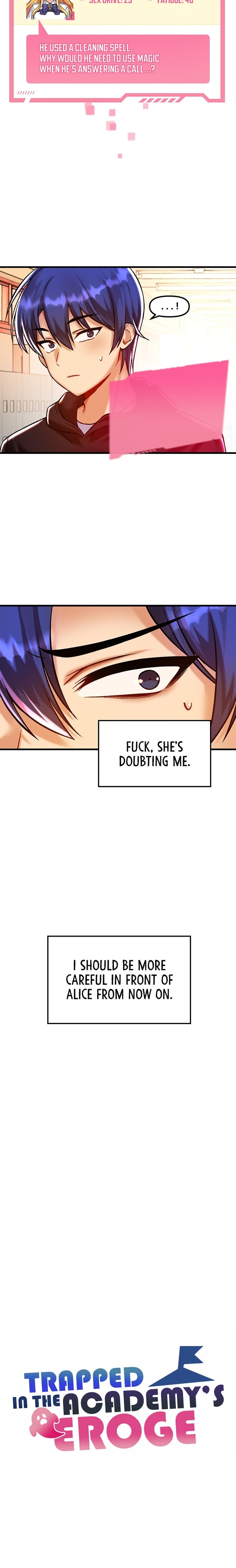 Trapped in a Hentai Game Academy Chapter Chapter 40 Page 8