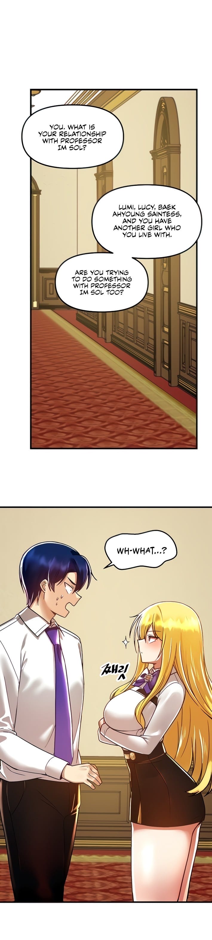 Trapped in a Hentai Game Academy Chapter Chapter 46 Page 1