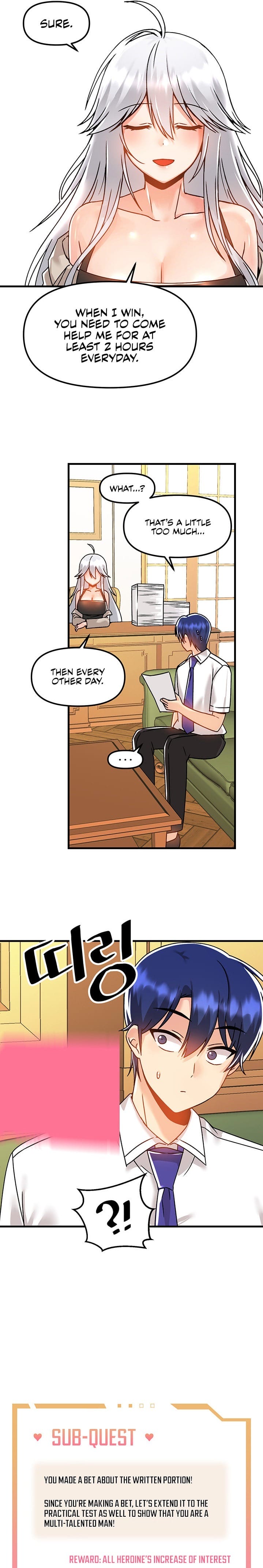 Trapped in a Hentai Game Academy Chapter Chapter 49 Page 16