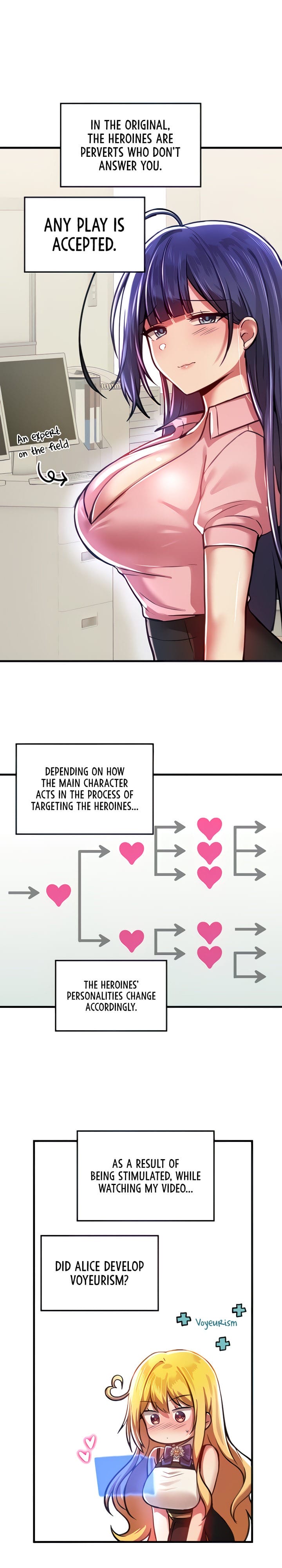 Trapped in a Hentai Game Academy Chapter Chapter 62 Page 15