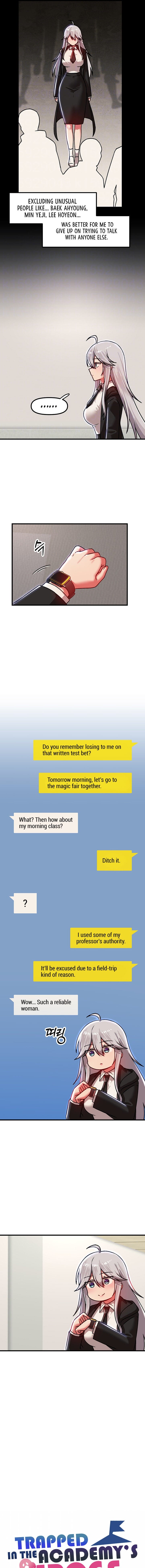 Trapped in a Hentai Game Academy Chapter Chapter 84 Page 3