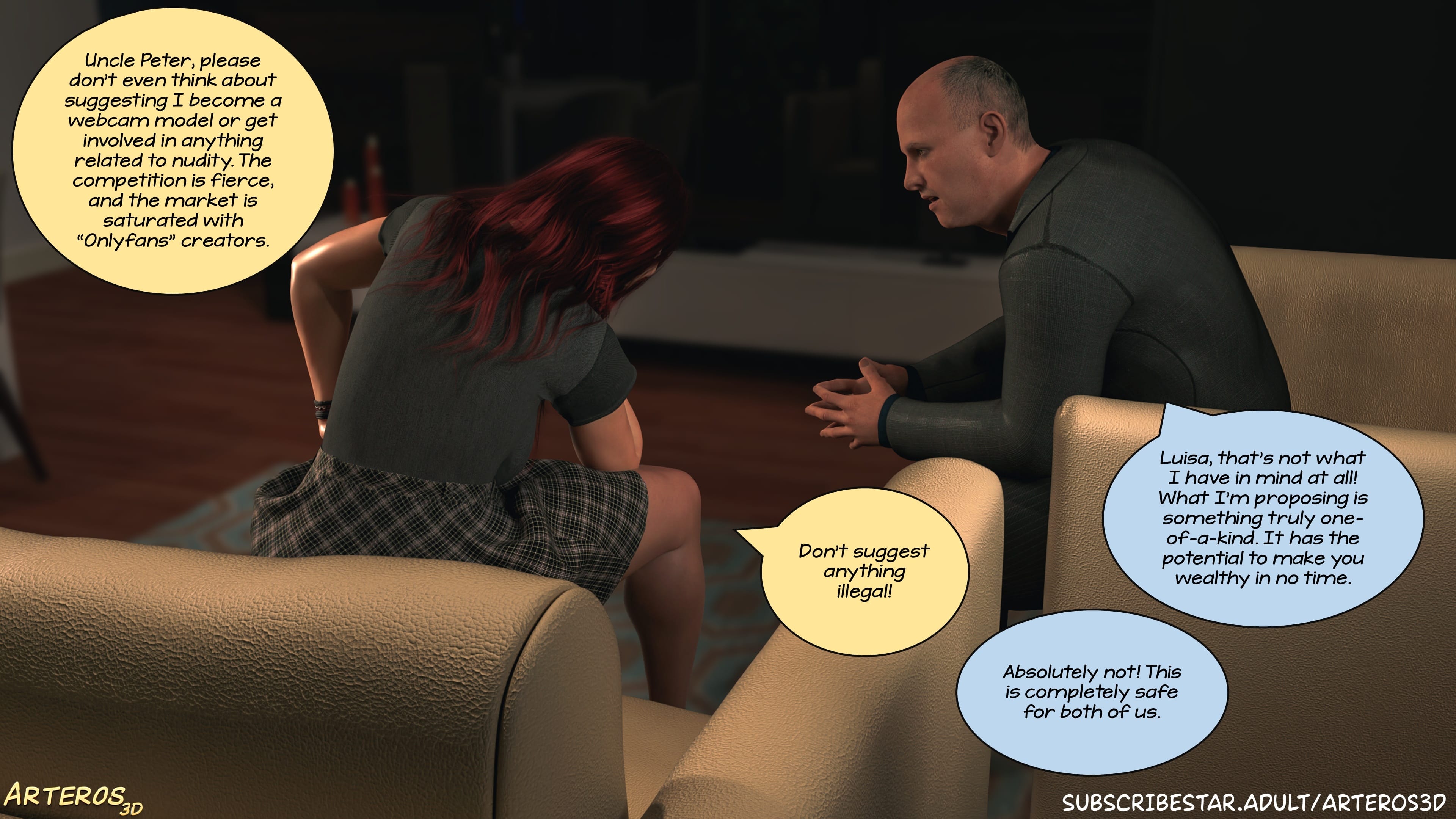 Unstoppable Lust [Arteros3D] Chapter 1 Page 12