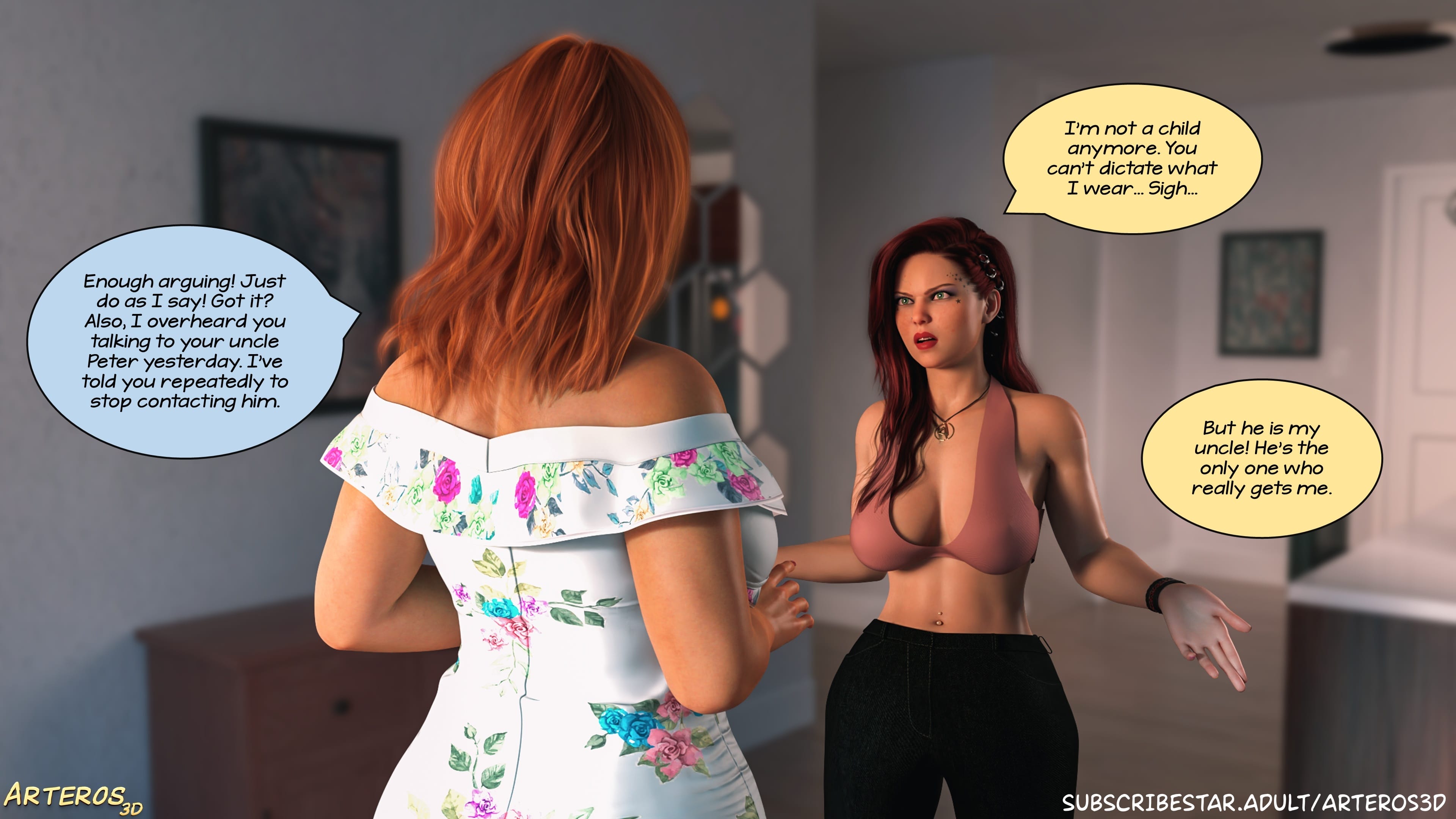 Unstoppable Lust [Arteros3D] Chapter 1 Page 5