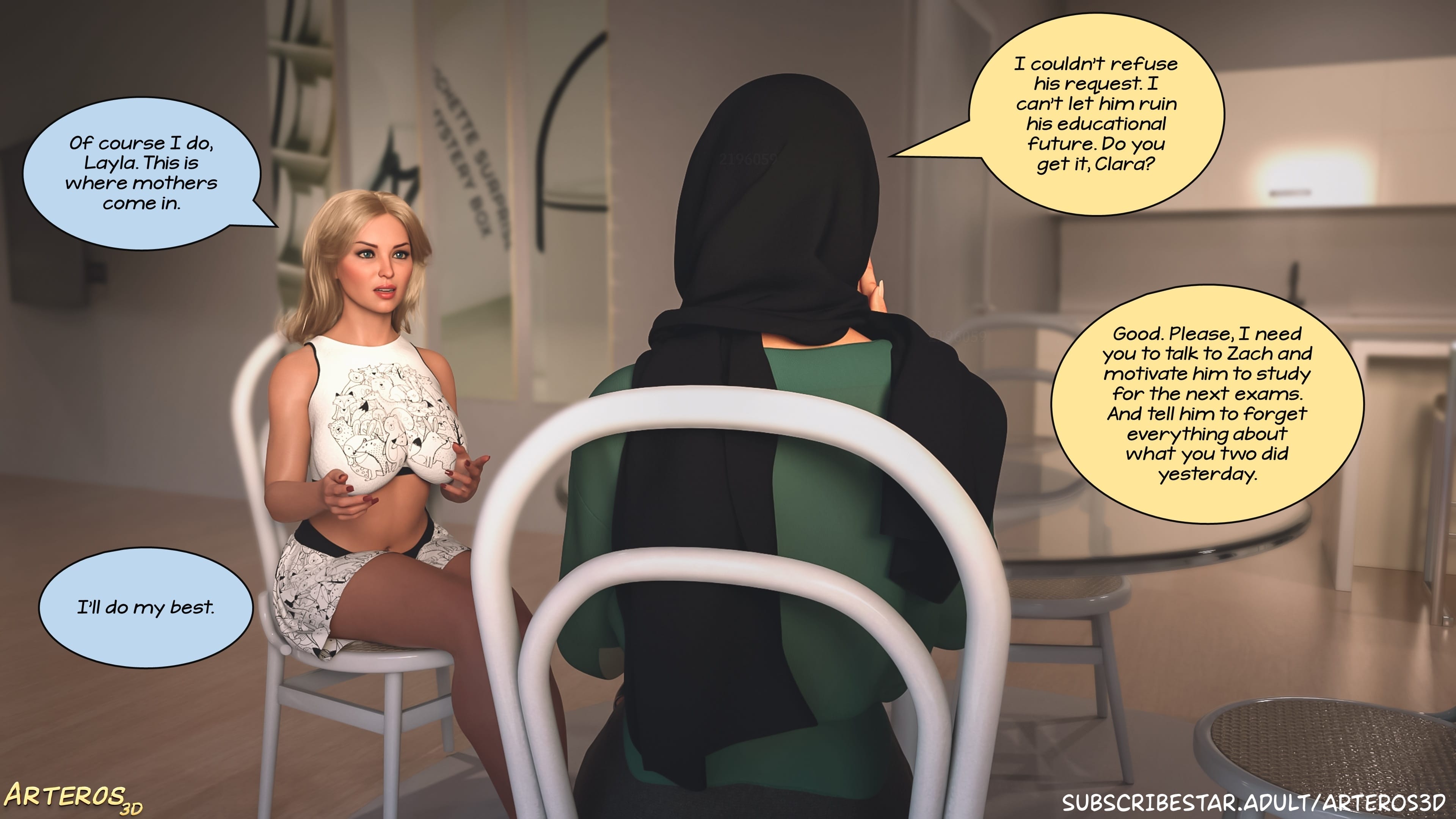 New Passion In Town [Arteros3D] Chapter 1 Page 111