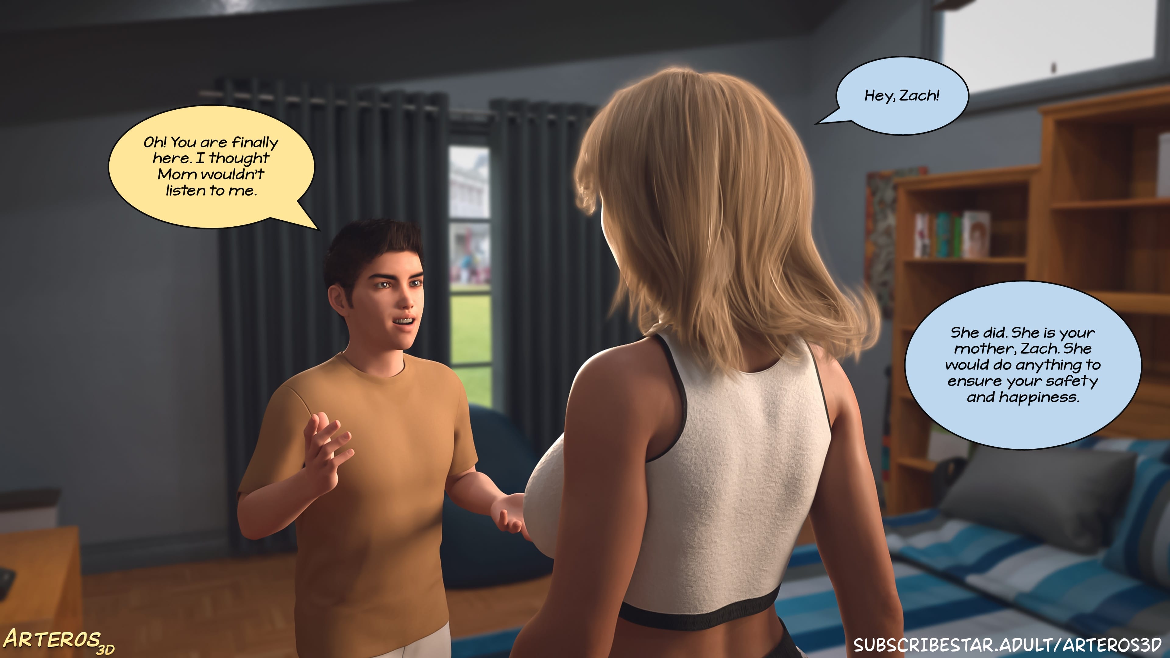 New Passion In Town [Arteros3D] Chapter 1 Page 112