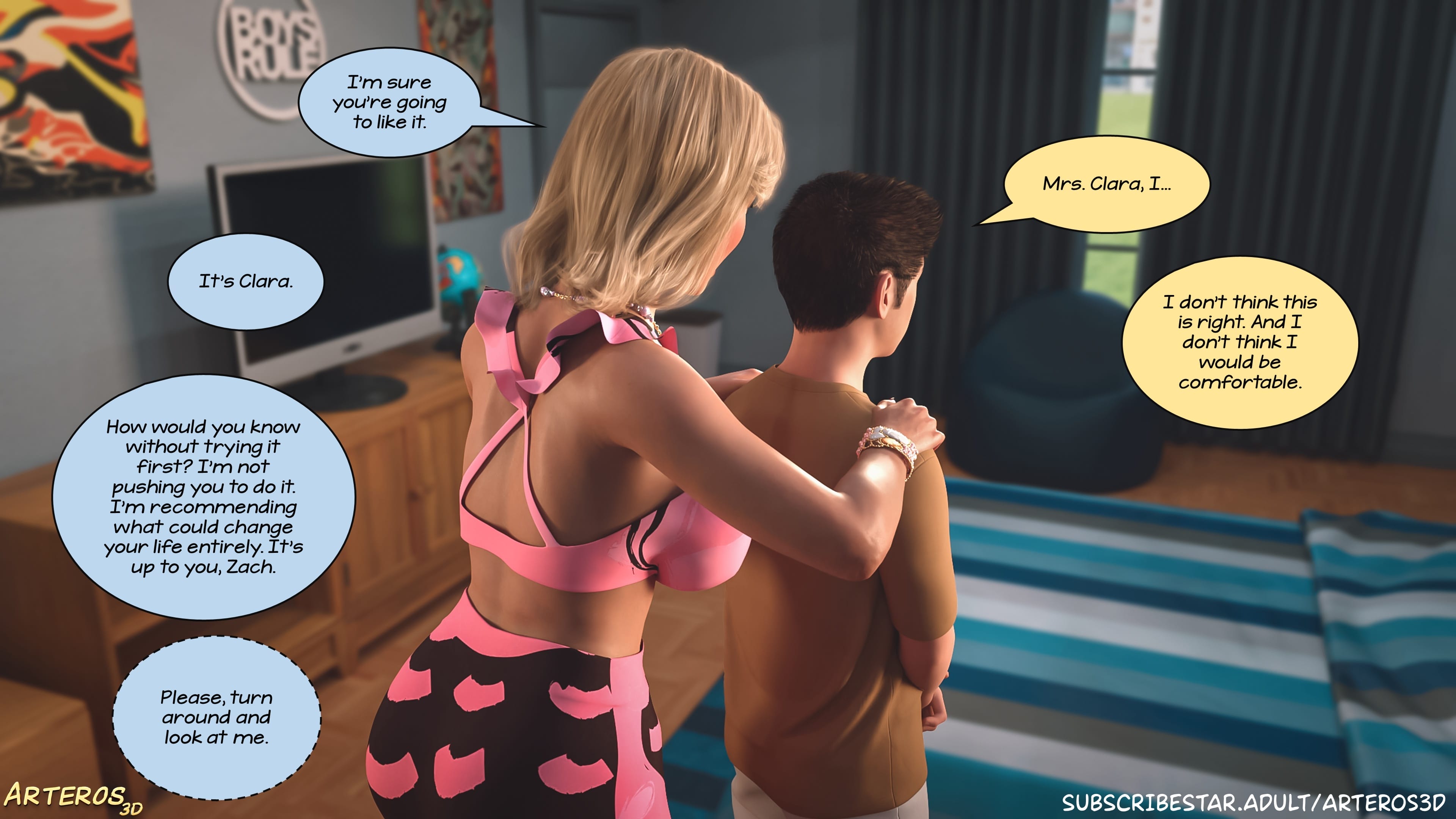 New Passion In Town [Arteros3D] Chapter 1 Page 16