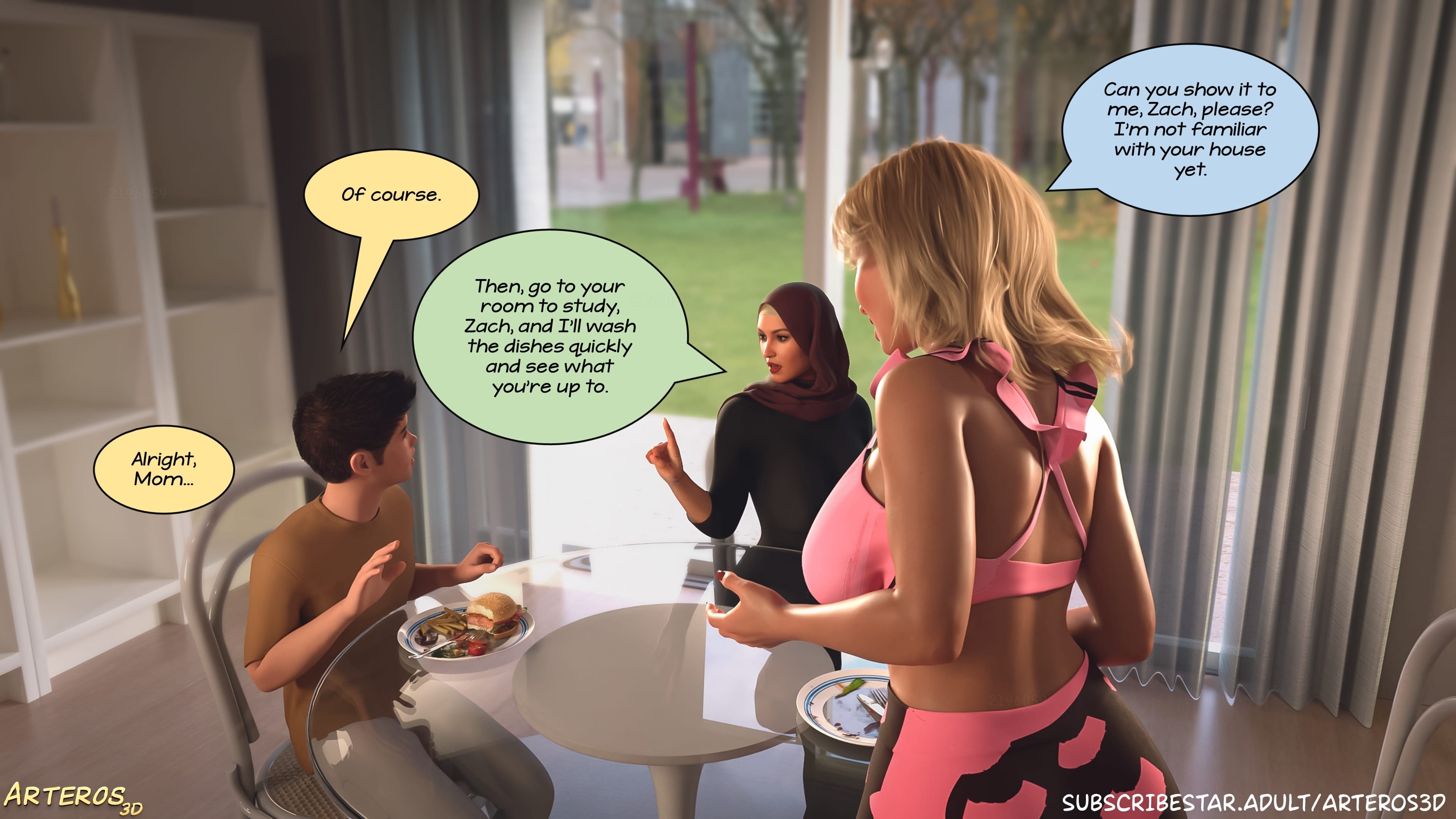 New Passion In Town [Arteros3D] Chapter 1 Page 30