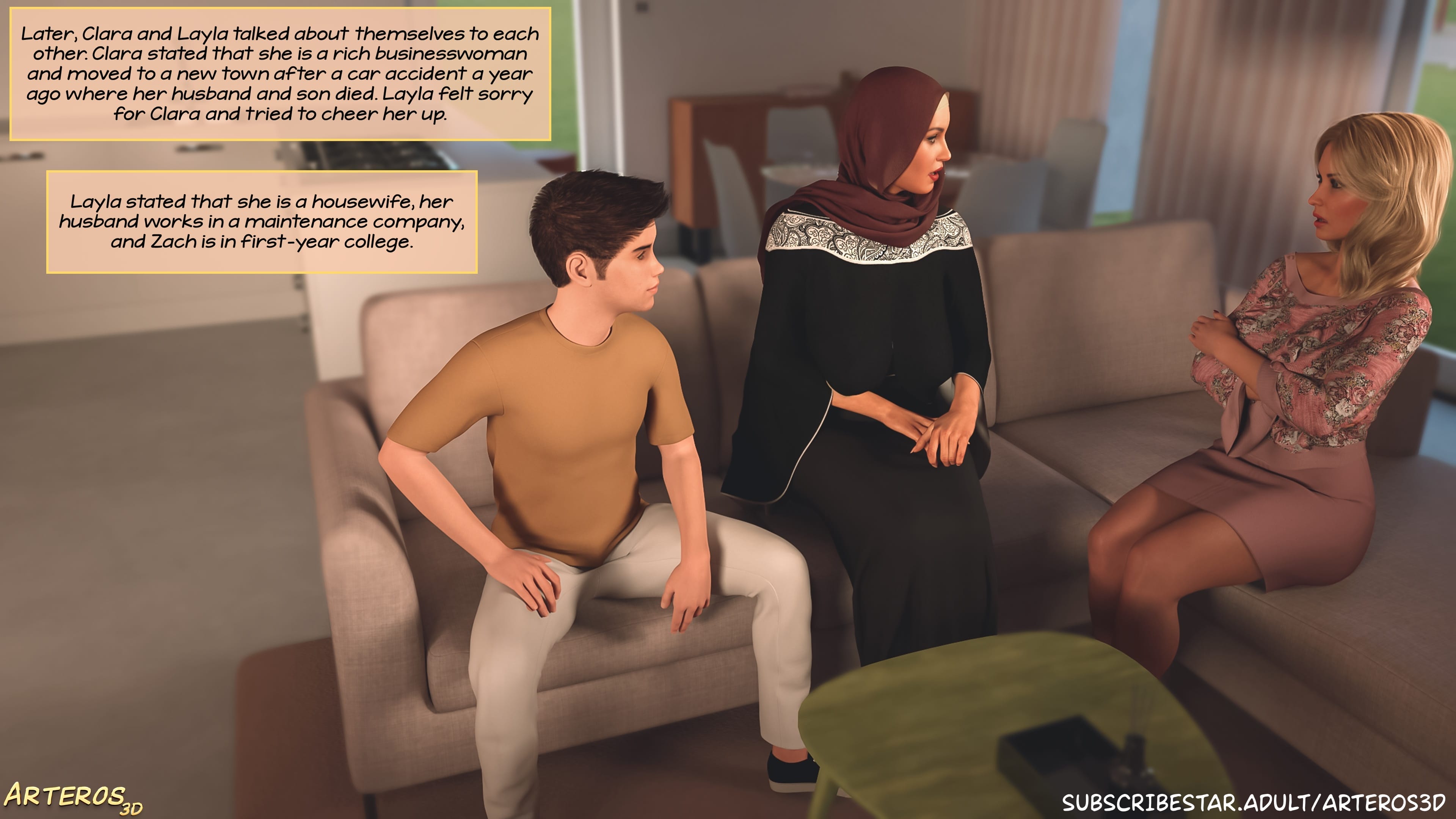 New Passion In Town [Arteros3D] Chapter 1 Page 4